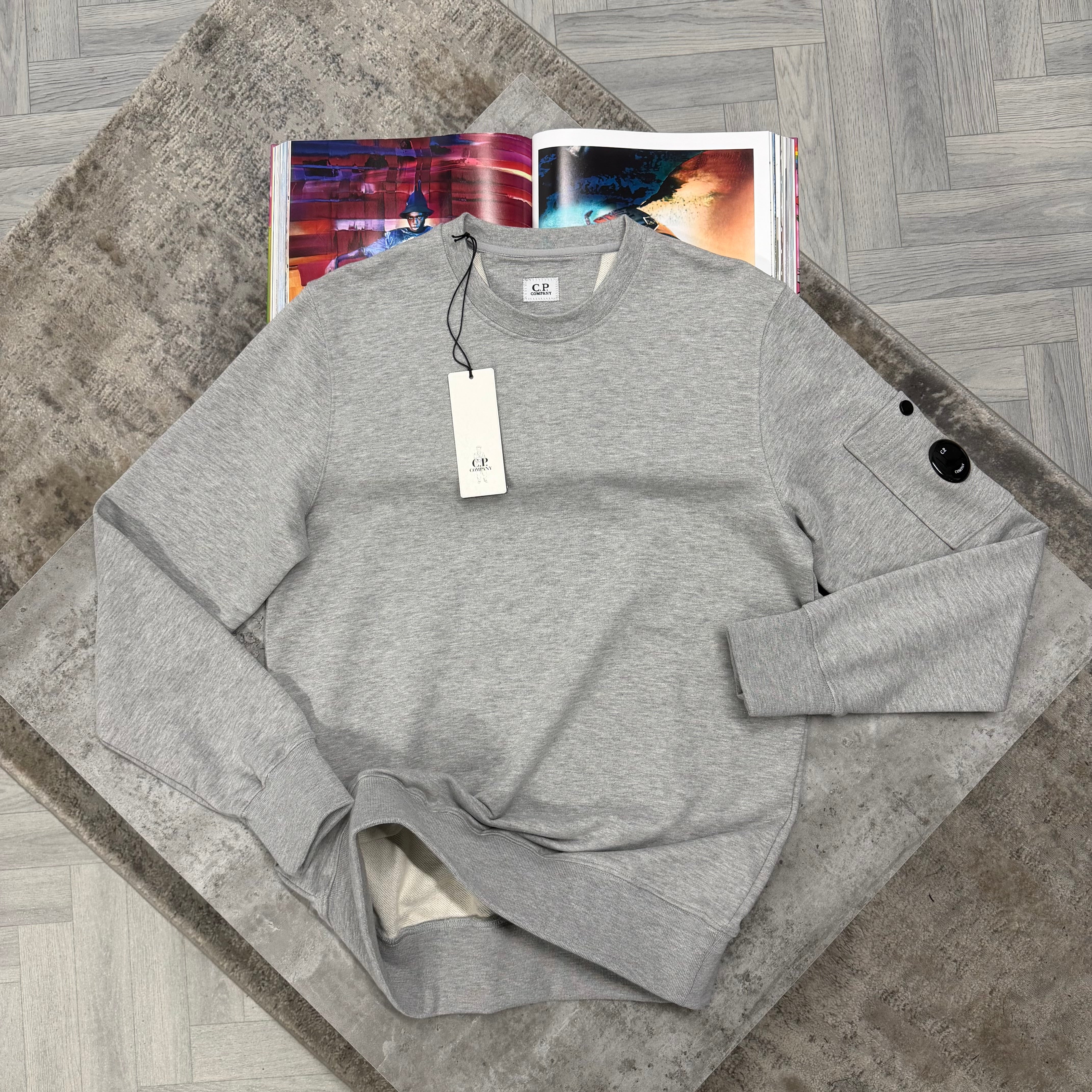 CP CREWNECK JUMPER - GREY