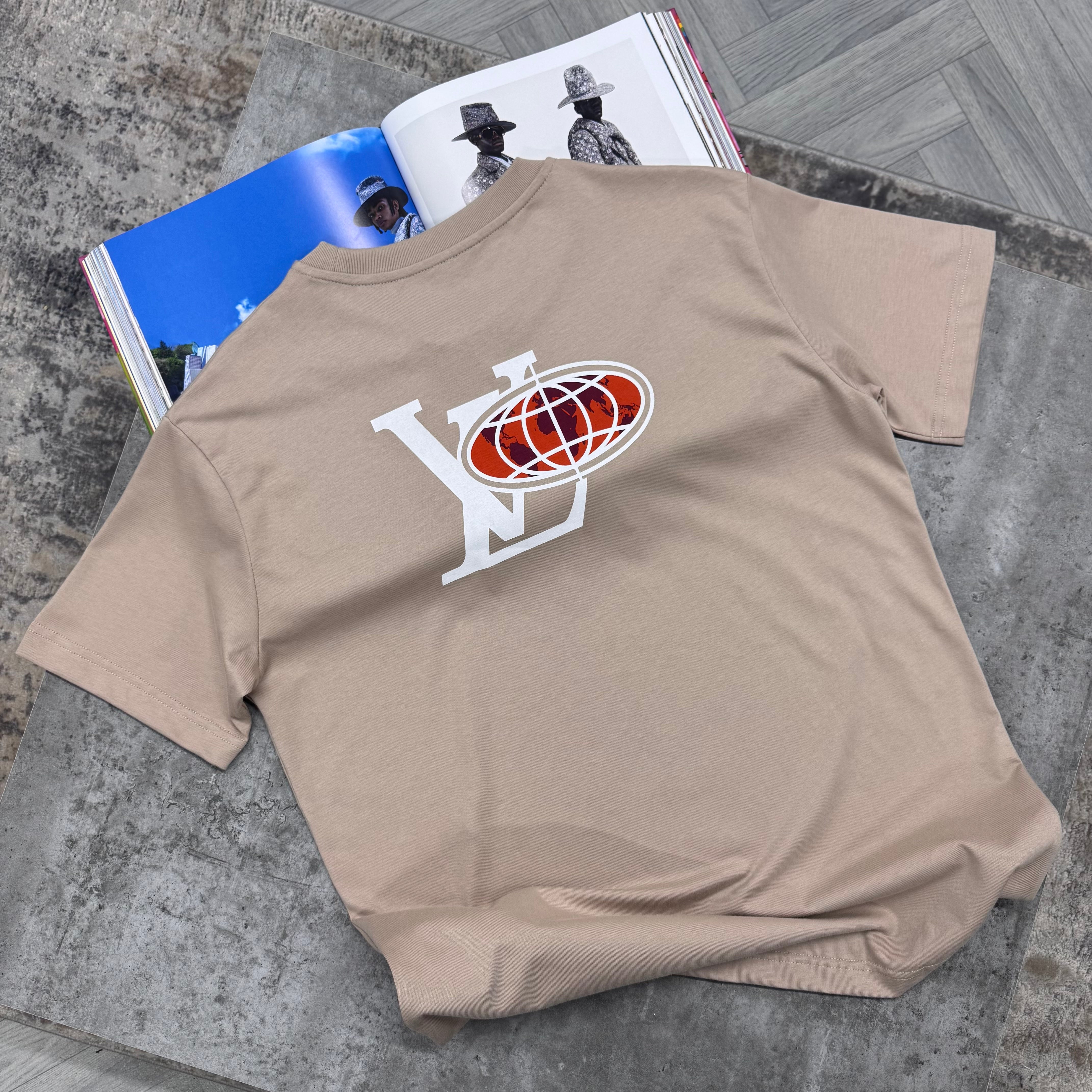 LVE MALLETIER T SHIRT - BEIGE