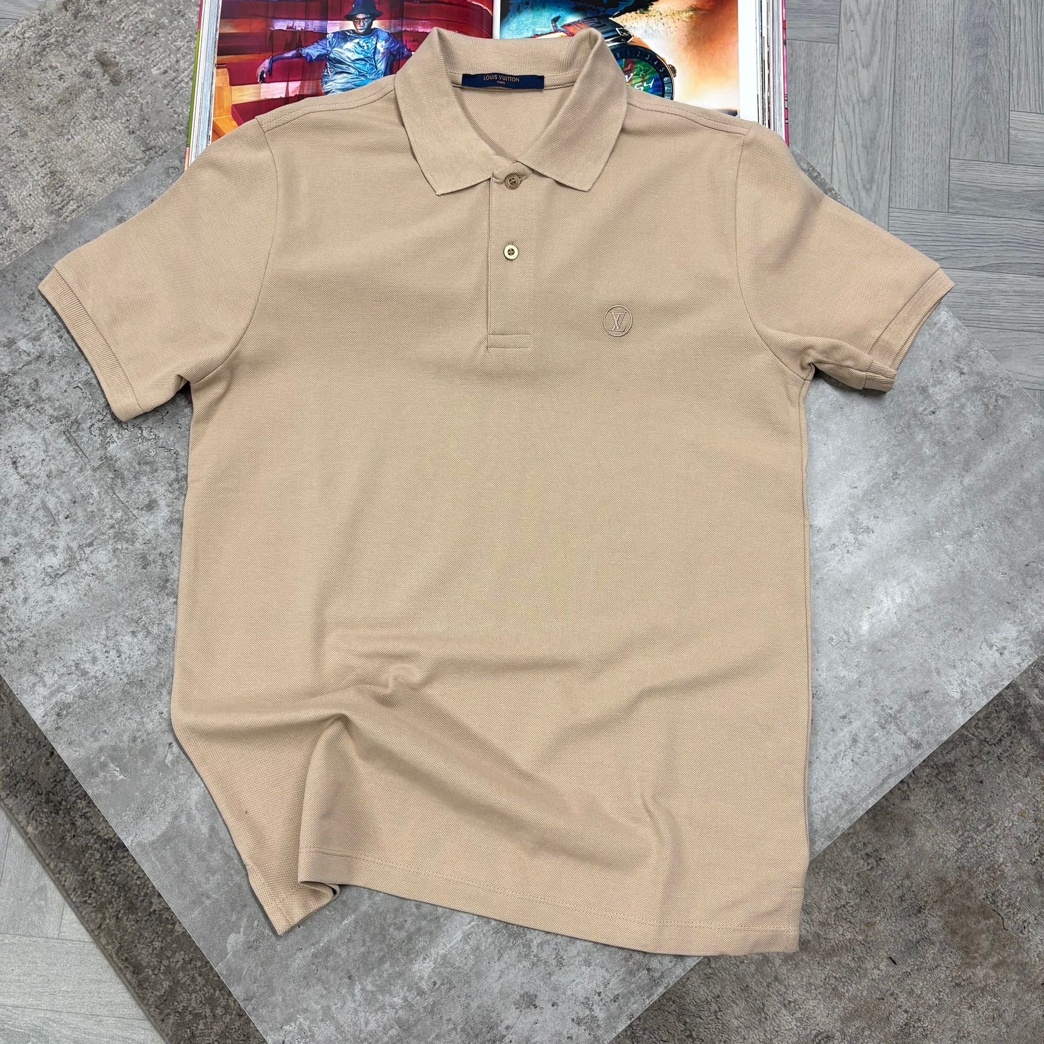 LVE LOGO POLO - BEIGE