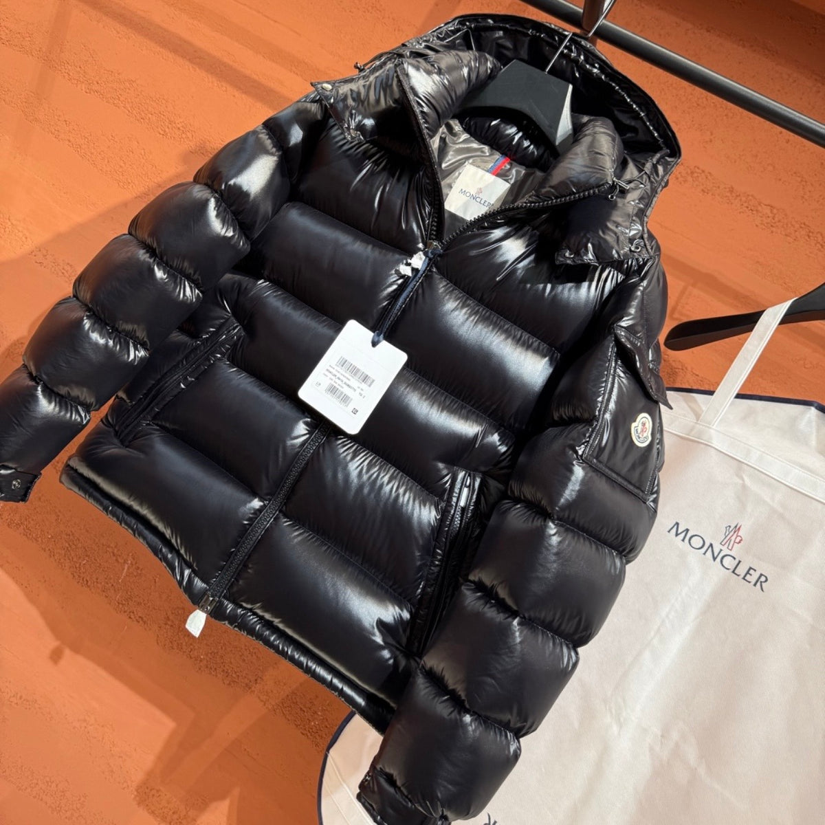 (PRE ORDER) MNCLR MAYA COAT - BLACK