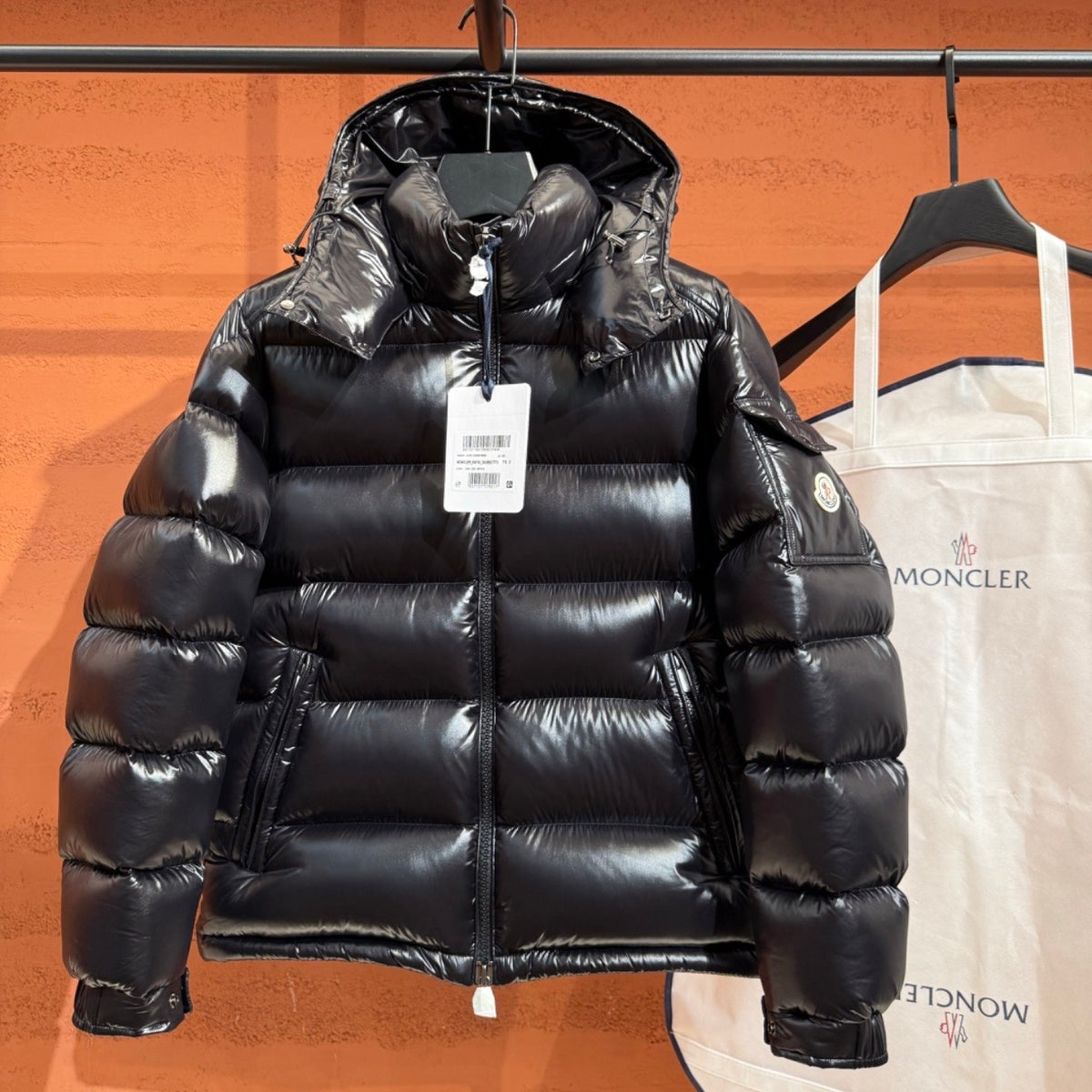 (PRE ORDER) MNCLR MAYA COAT - BLACK