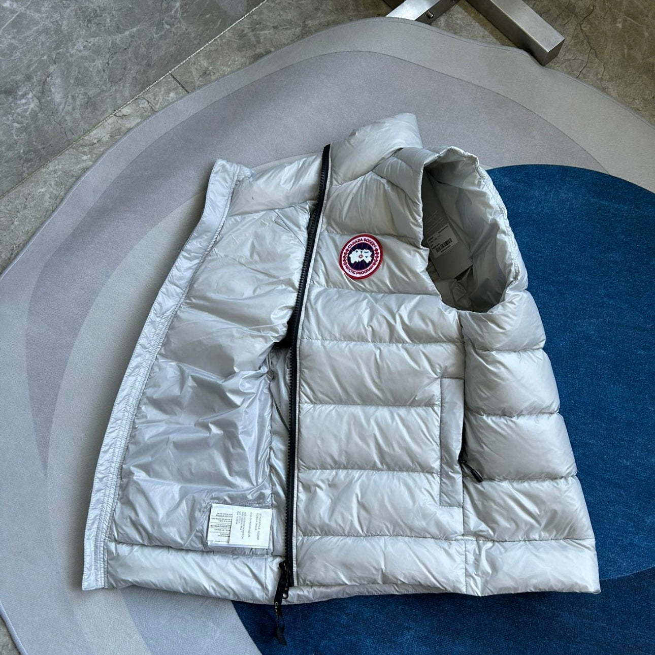 (PRE ORDER) CG CROFTON GILET - LIGHT GREY
