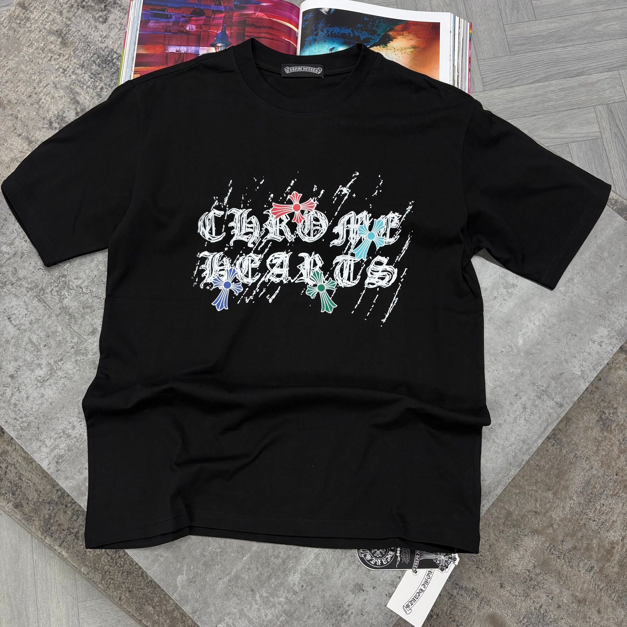 CH T SHIRT - BLACK