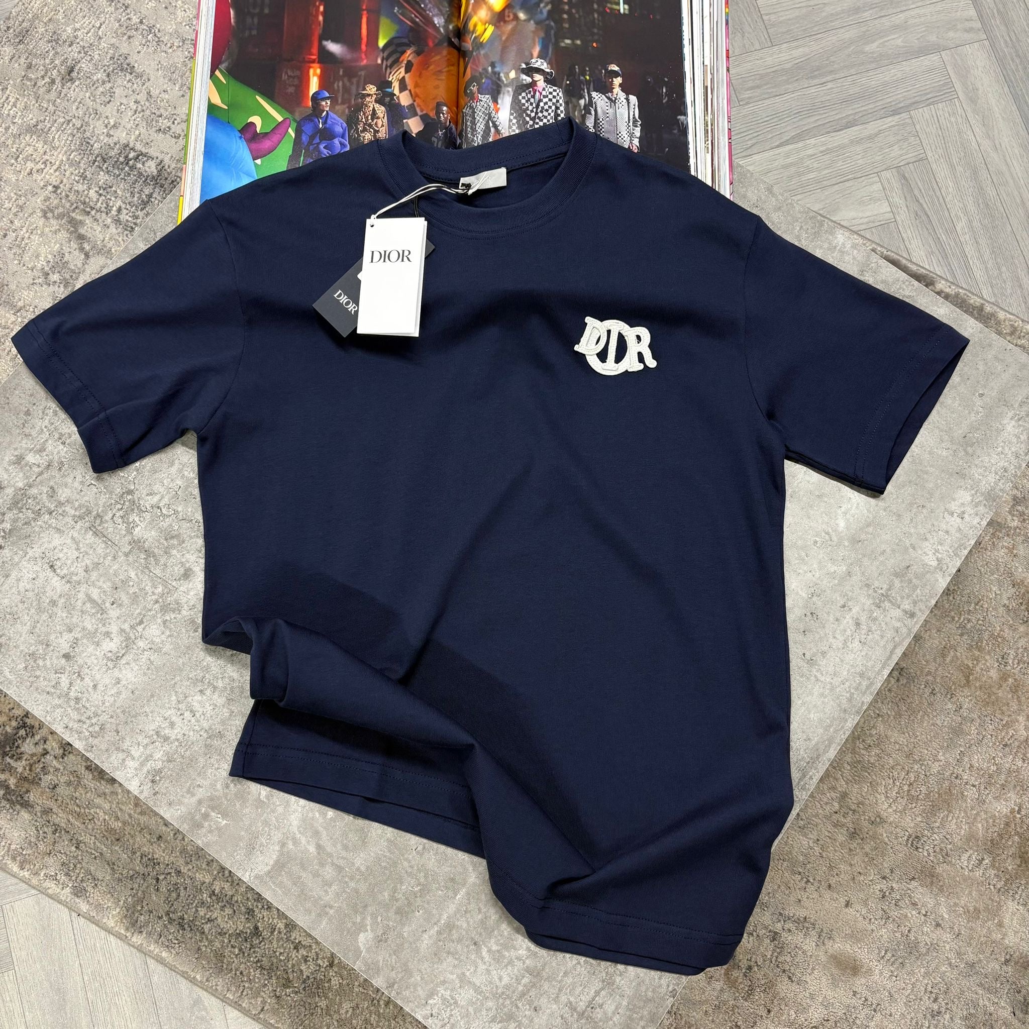 CD LOGO T SHIRT - NAVY