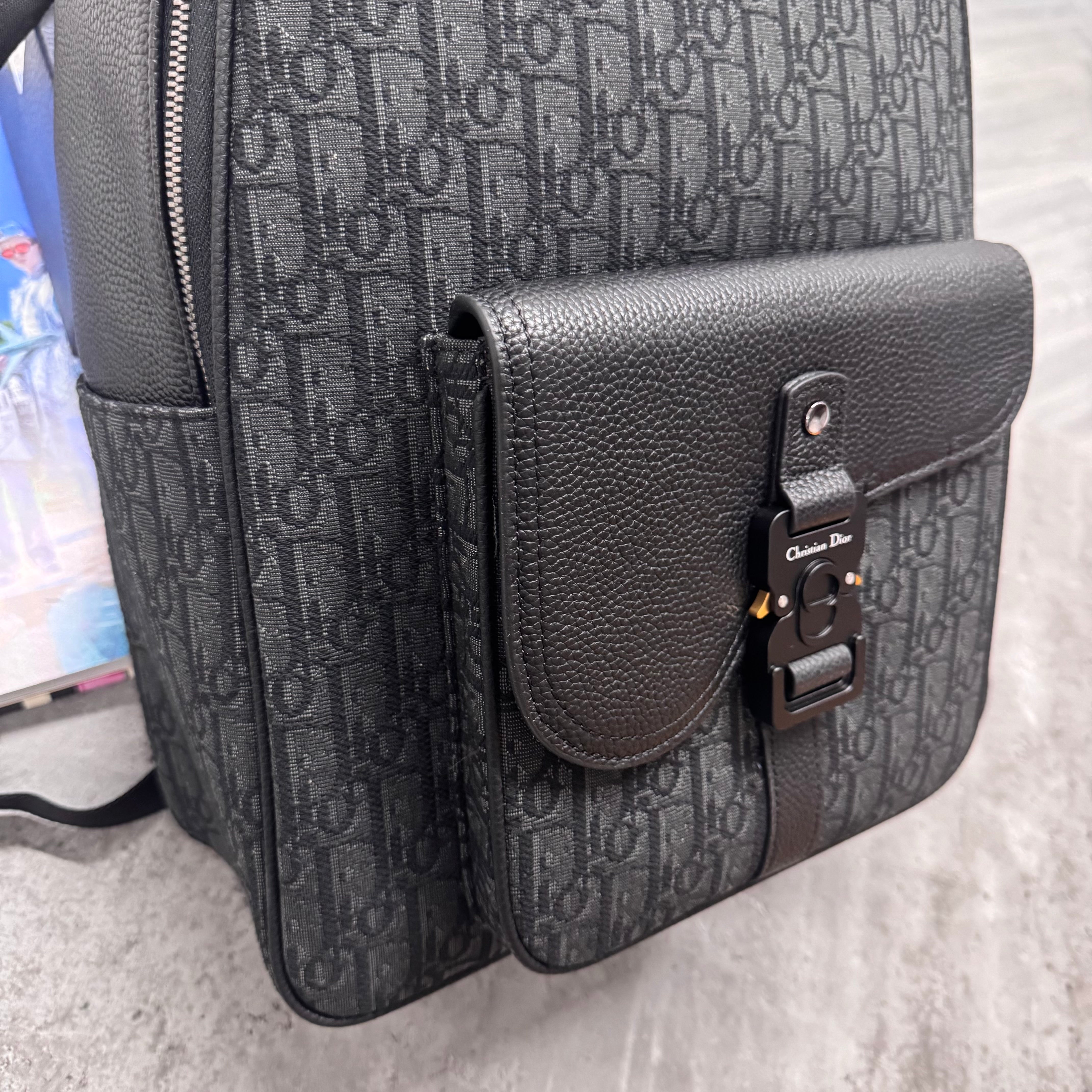 (PRE ORDER) CD SADDLE BACKPACK - BLACK