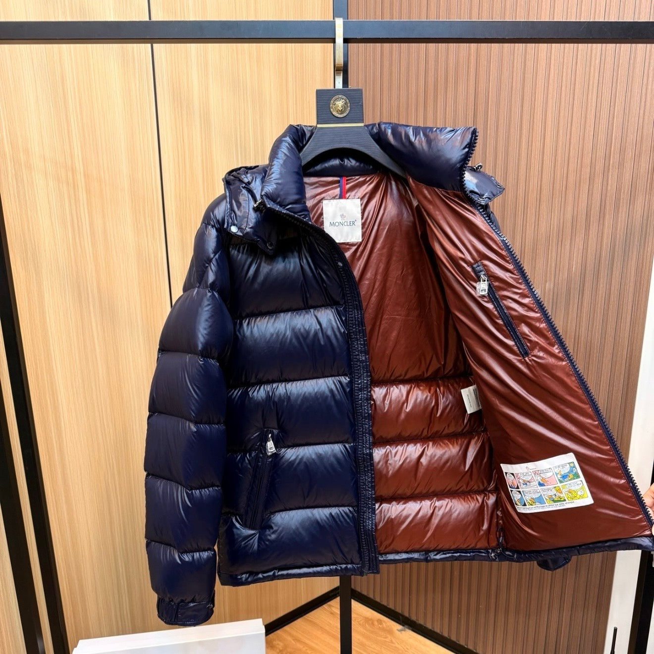 (PRE ORDER) MNCLR MAYA COAT - NAVY