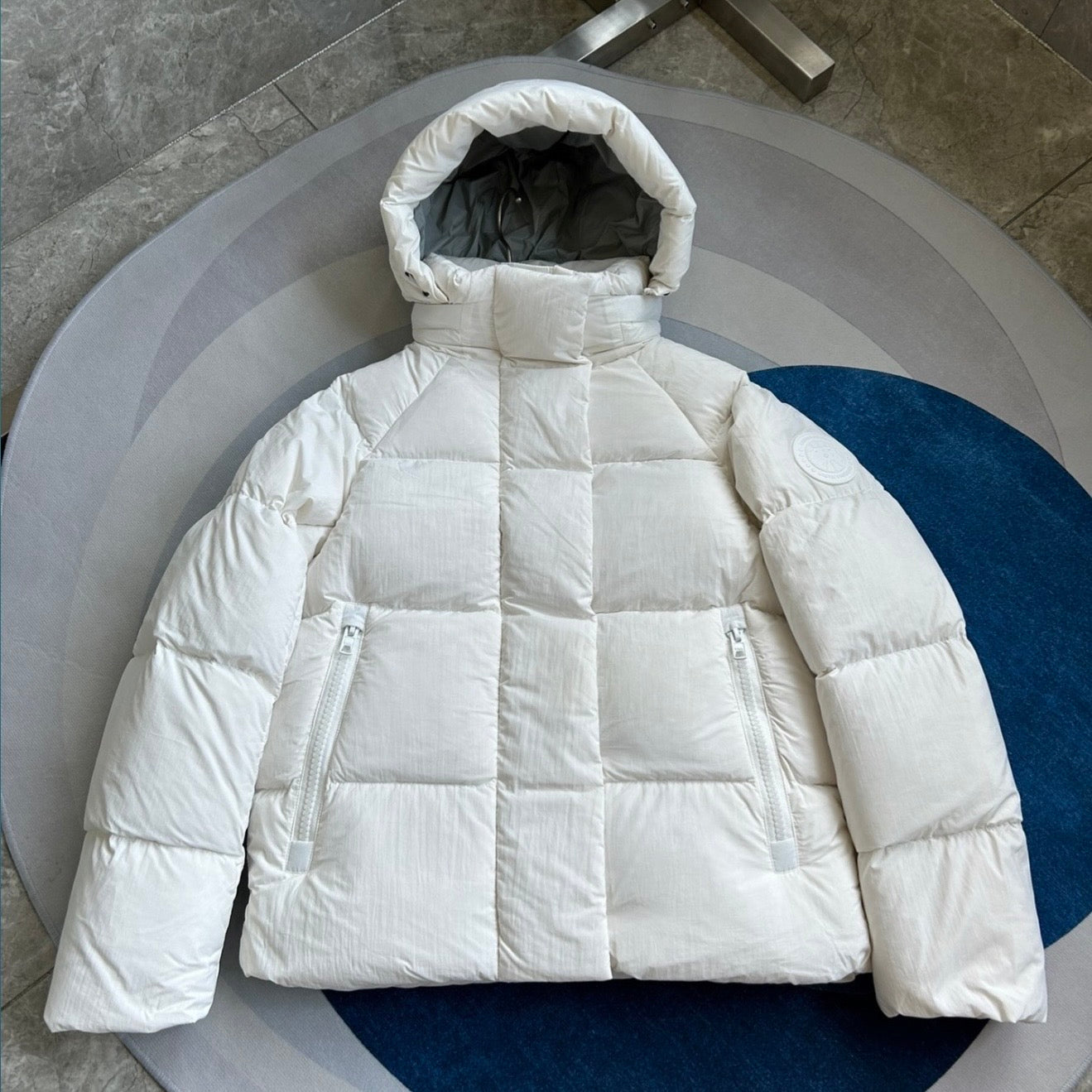 (PRE ORDER) CG JUNCTION PARKA - GREY, WHITE, SAND & BEIGE TAUPE