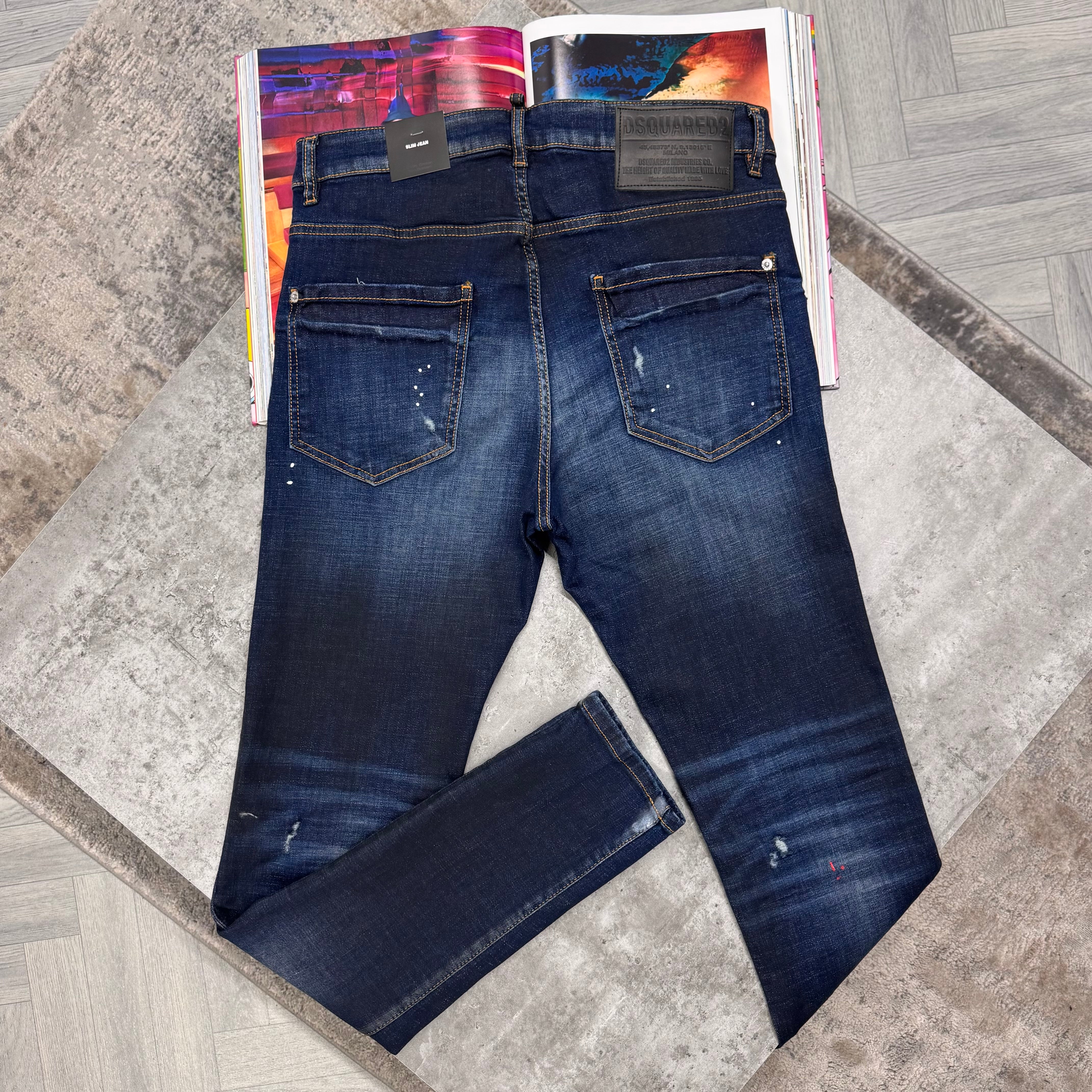 DSQ JEANS - DARK DENIM