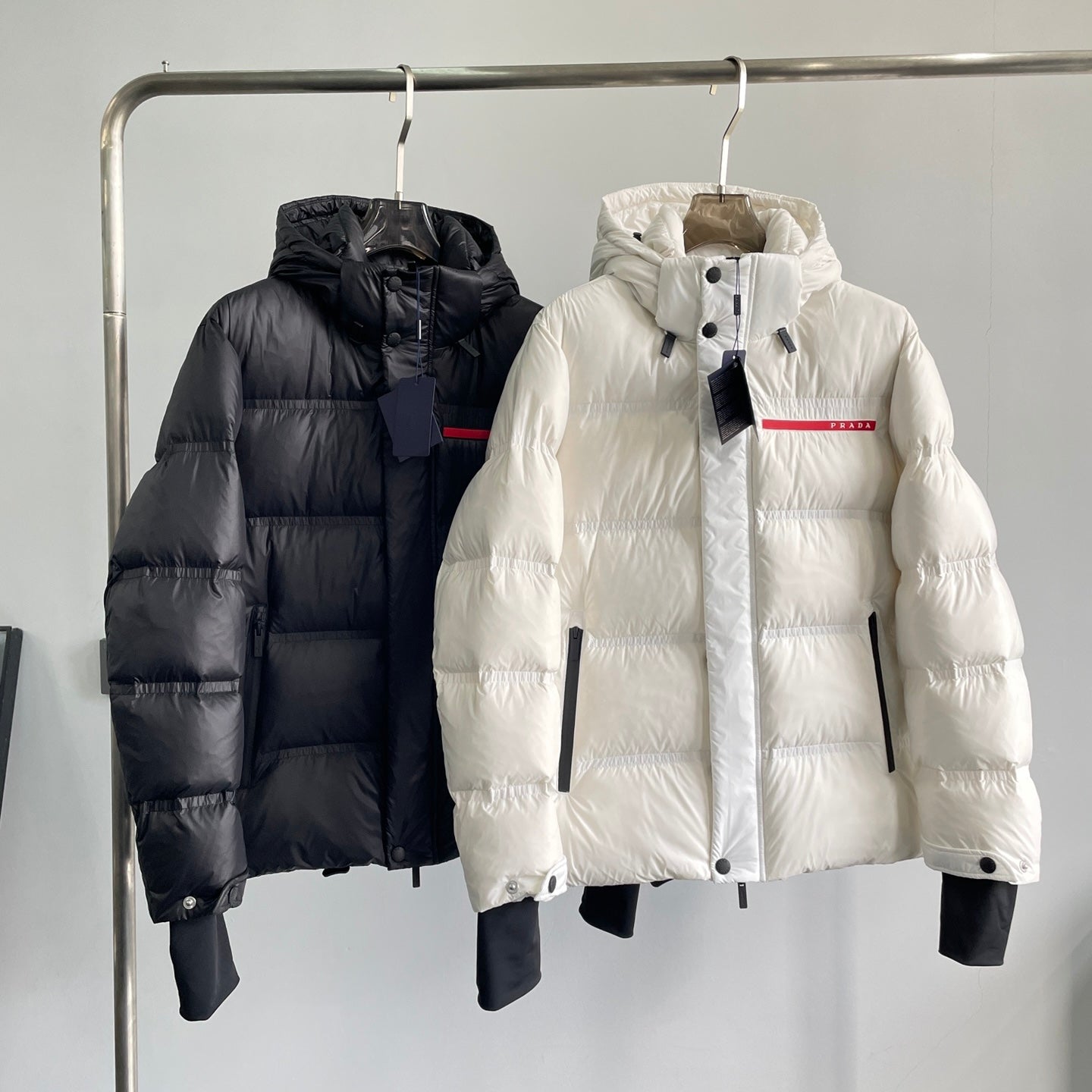 (PRE ORDER) PDA COAT - BLACK & OFF WHITE