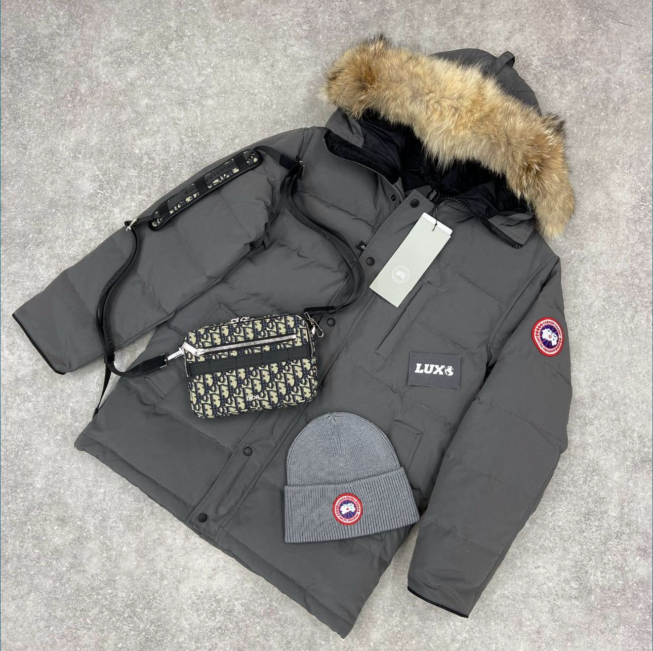 CG CARSON COAT - GREY