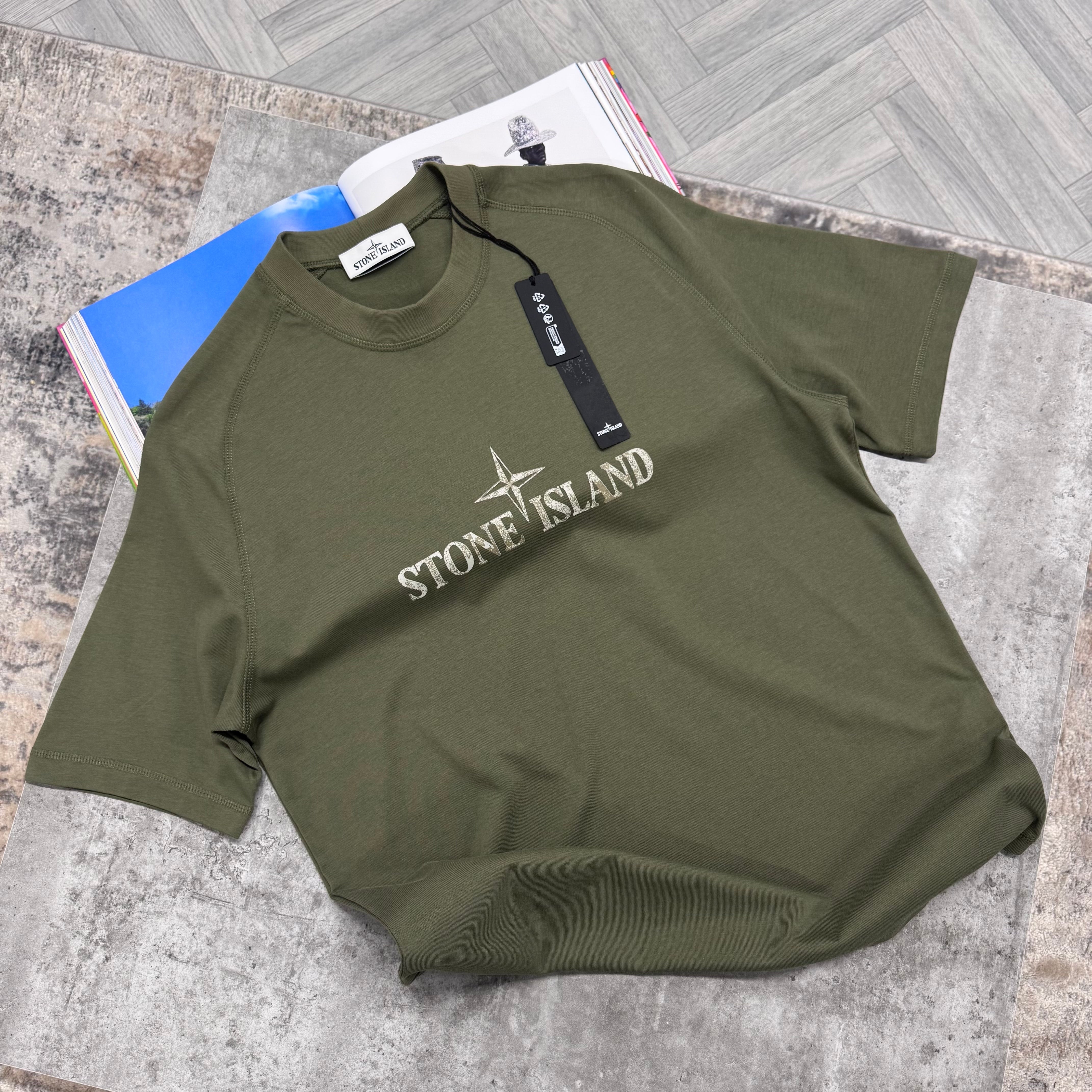 STONEY T SHIRT - KHAKI