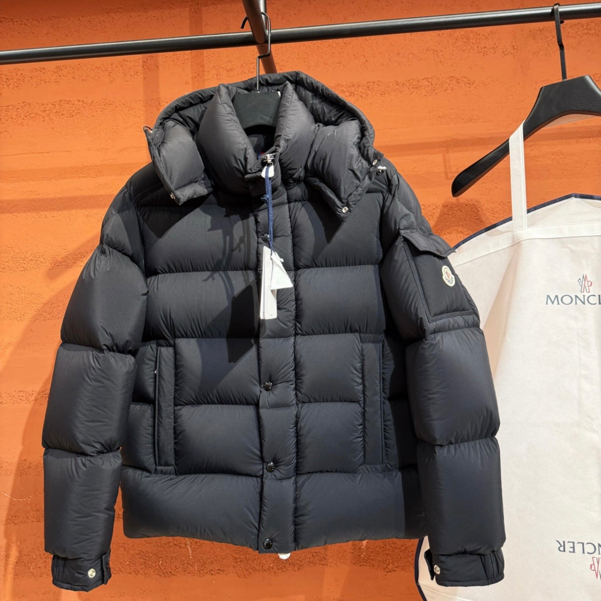 (PRE ORDER) MNCLR MAYA 70 COAT - BLACK