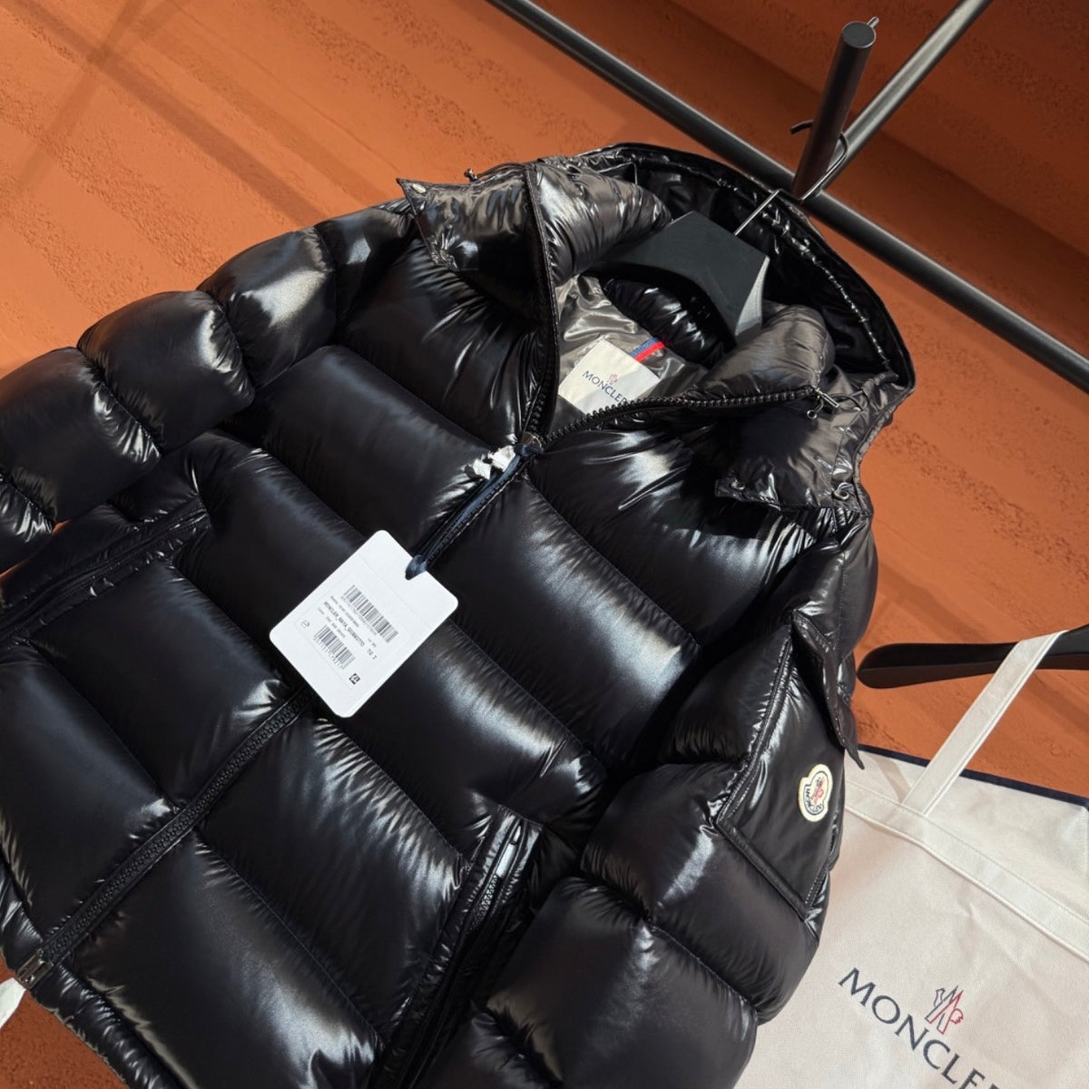 (PRE ORDER) MNCLR MAYA COAT - BLACK