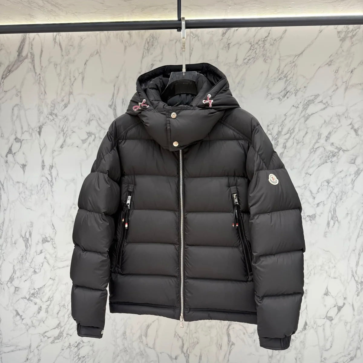 (PRE ORDER) MNCLR PUFFER COAT - BLACK