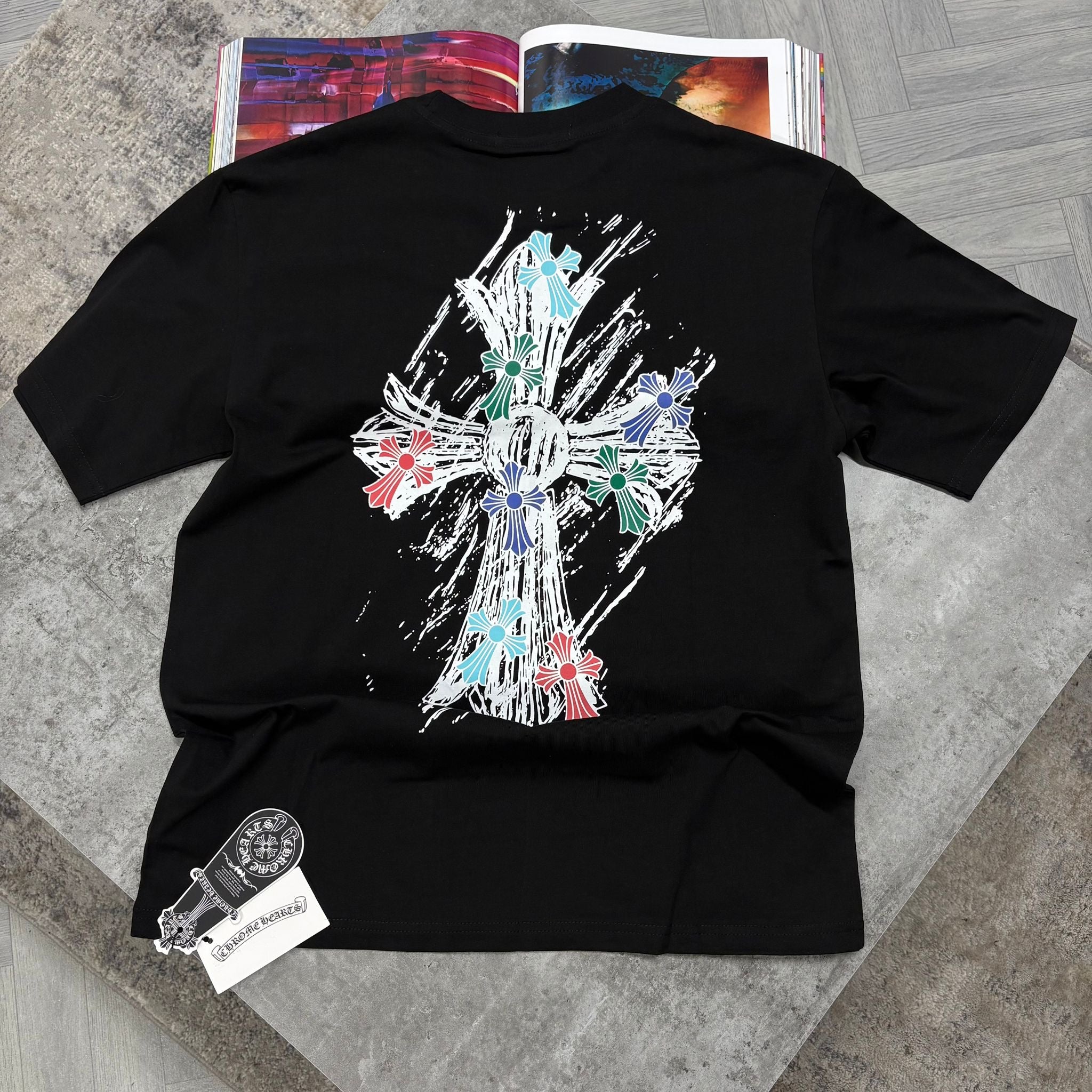 CH T SHIRT - BLACK
