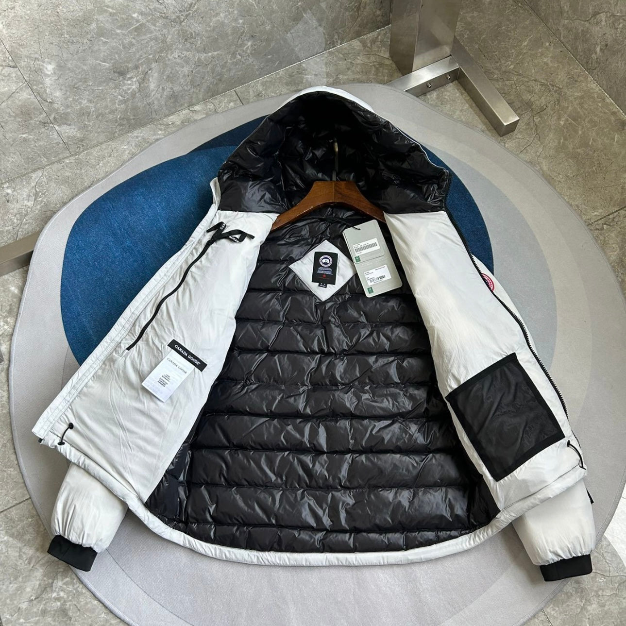 (PRE ORDER) CG LODGE COAT - ICE WHITE
