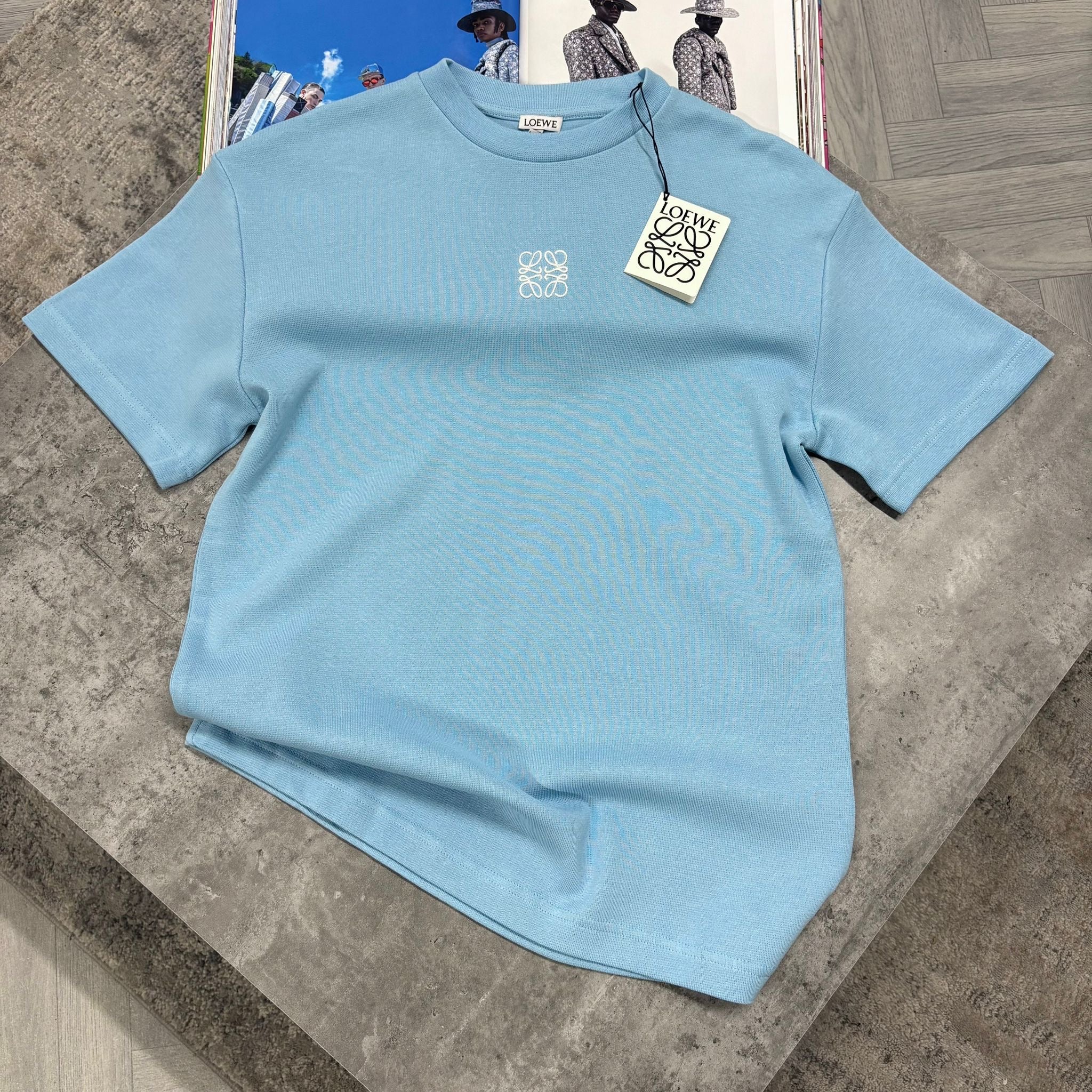 LWE SMALL LOGO T SHIRT - SKY BLUE