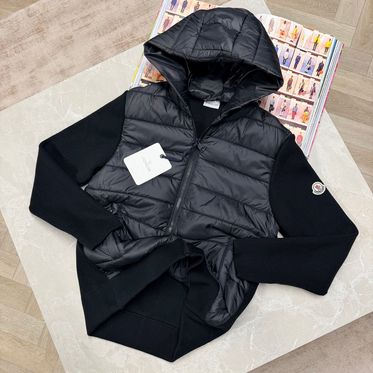 MNCLR PADDED JACKET - BLACK