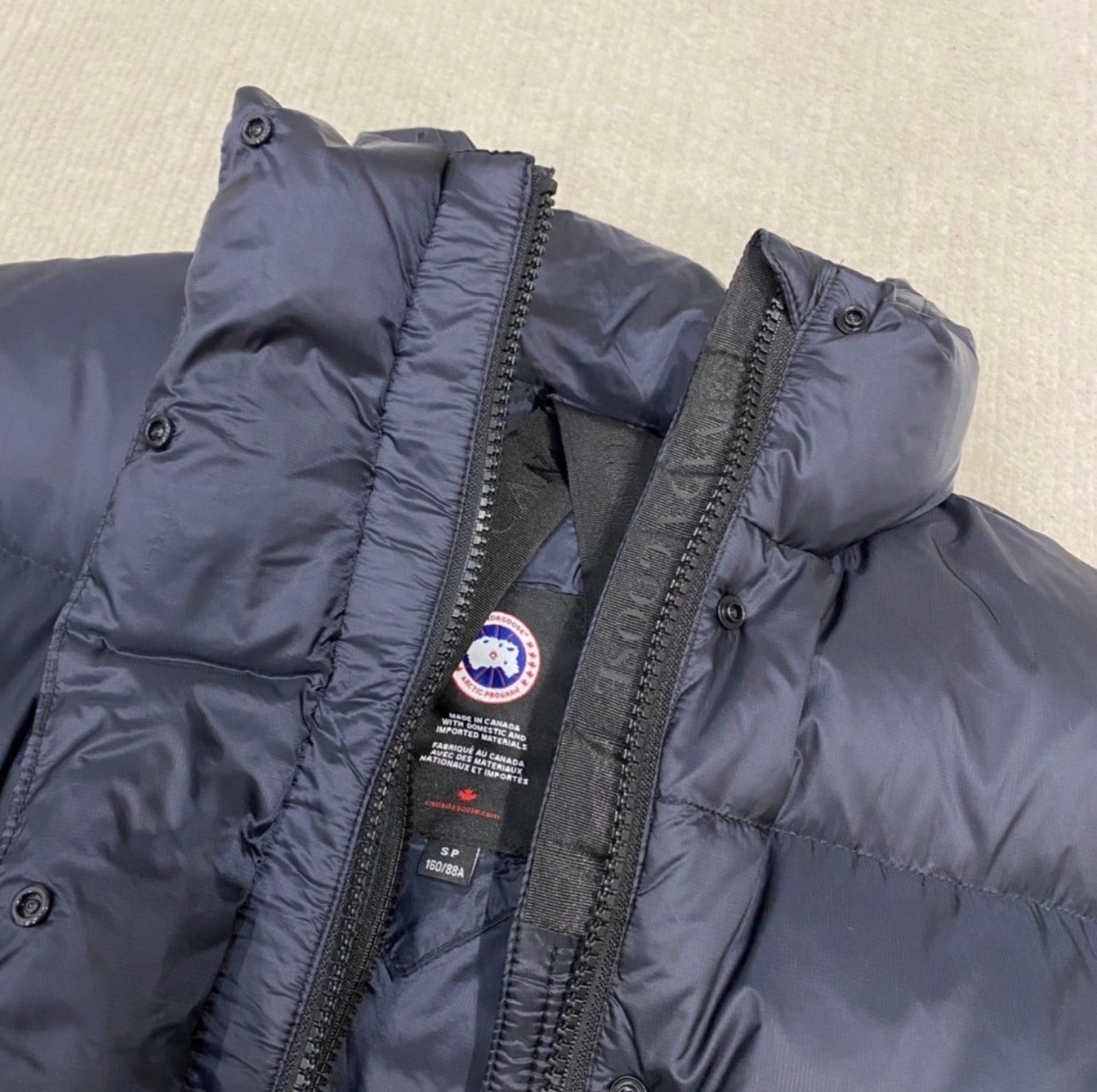 (PRE ORDER) CG PUFFER - WHITE, BLACK & NAVY