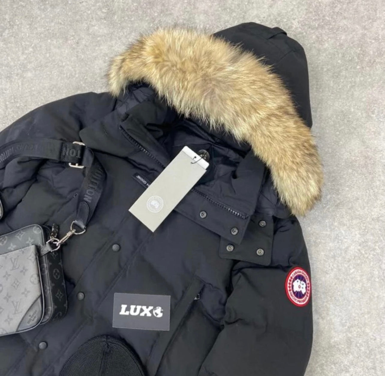 CG WYNDHAM COAT - BLACK