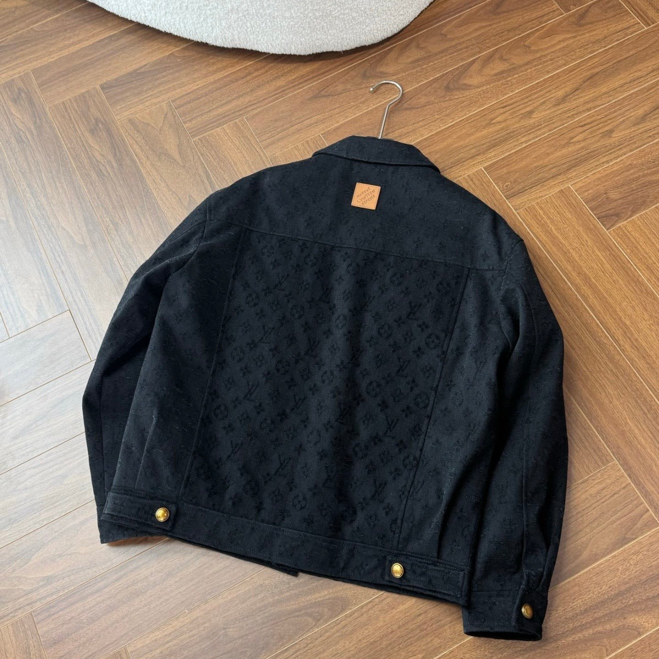 (PRE ORDER) LVE MONOGRAM JACKET - BLACK