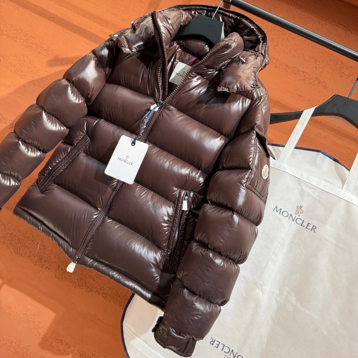 (PRE ORDER) MNCLR MAYA COAT - BROWN
