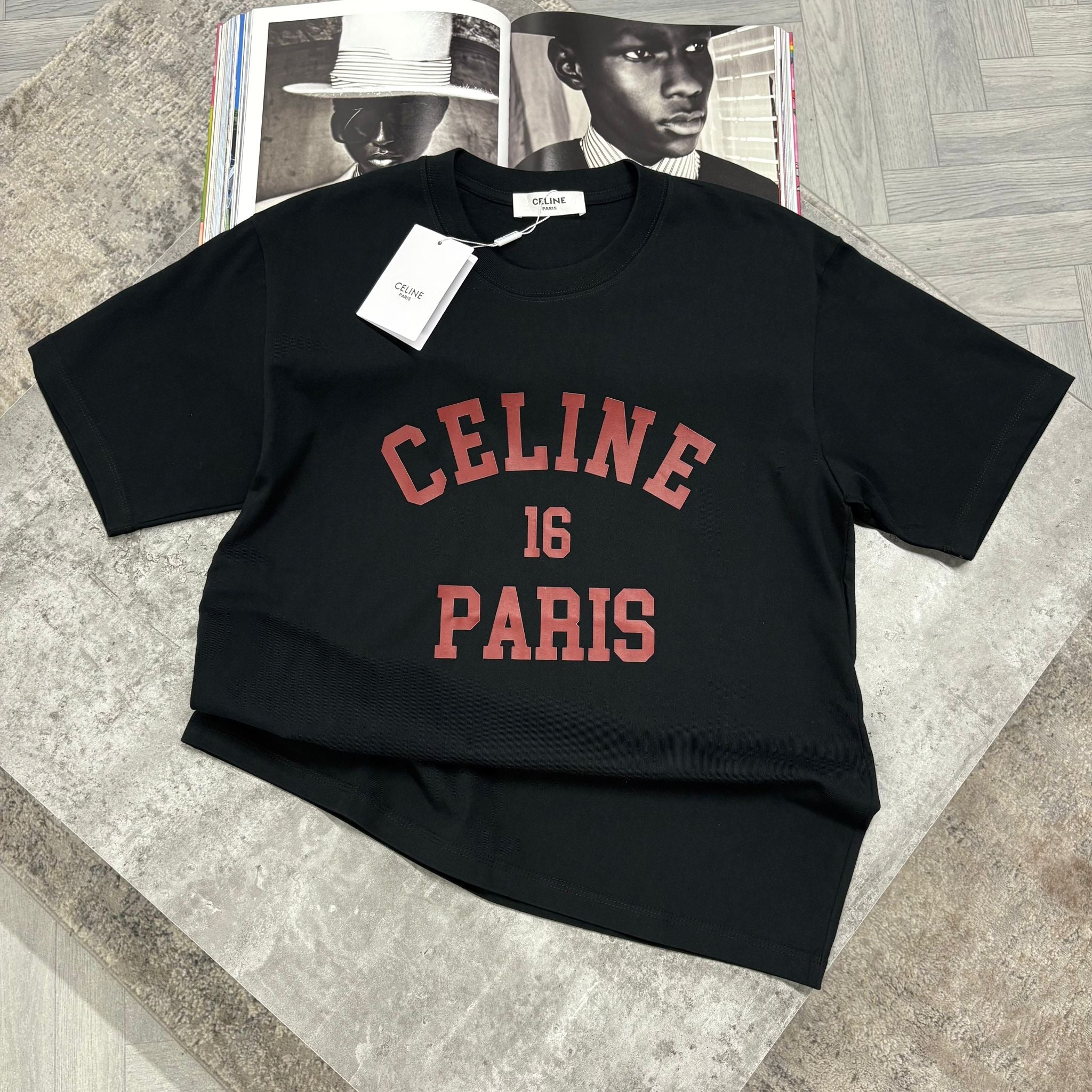 CLNE PARIS T SHIRT - BLACK