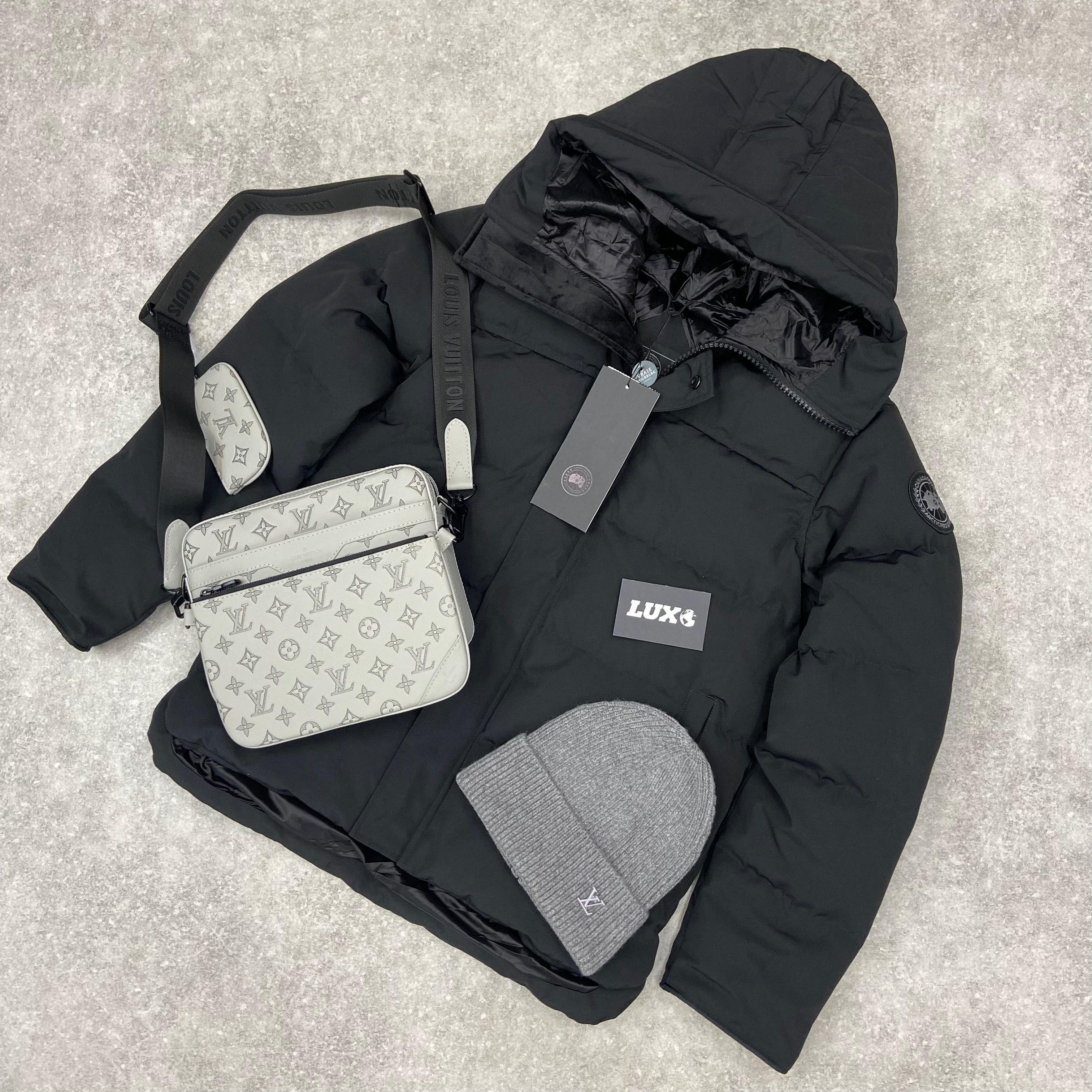 CG BLACK BADGE MACMILLAN COAT - BLACK