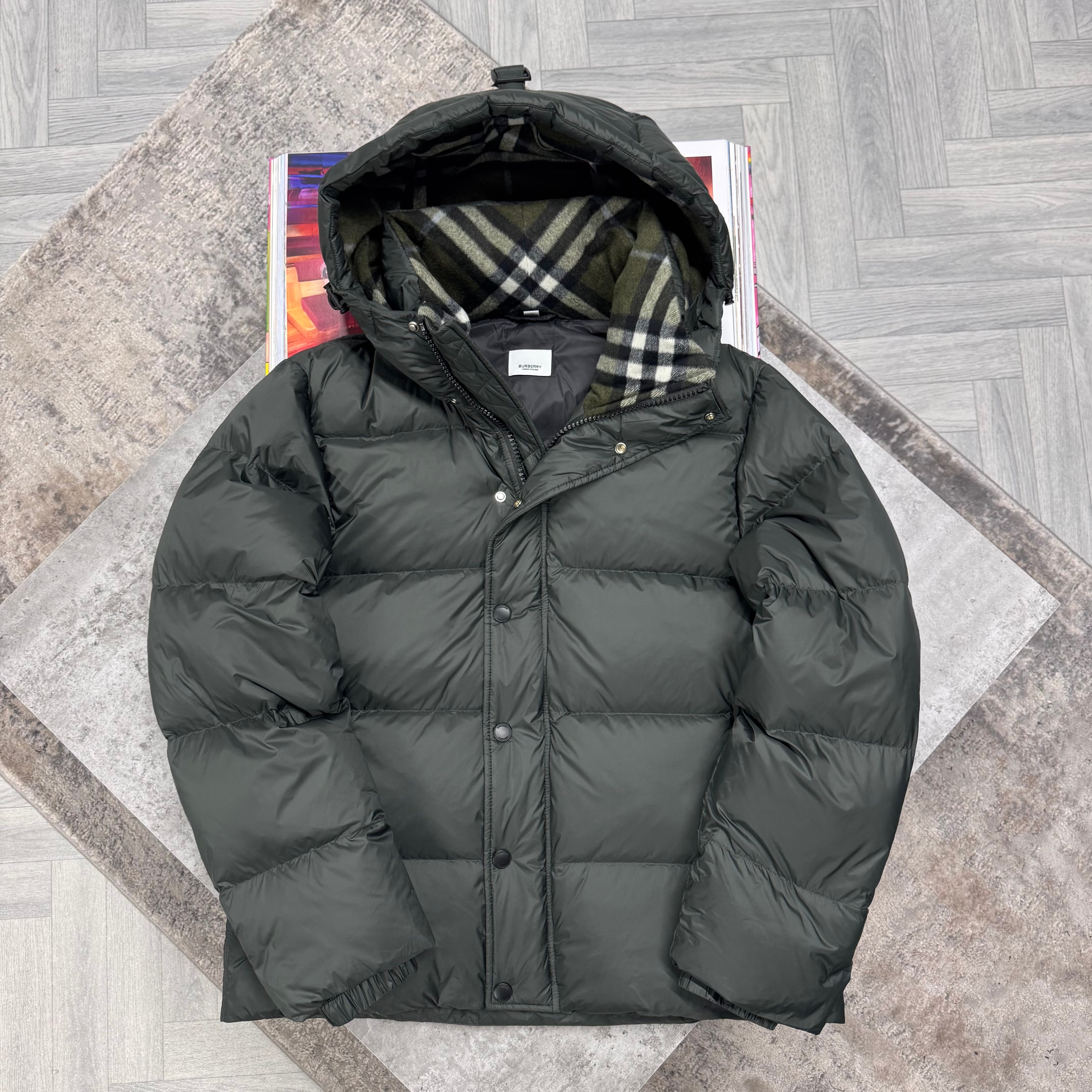 BBR PUFFER COAT - KHAKI
