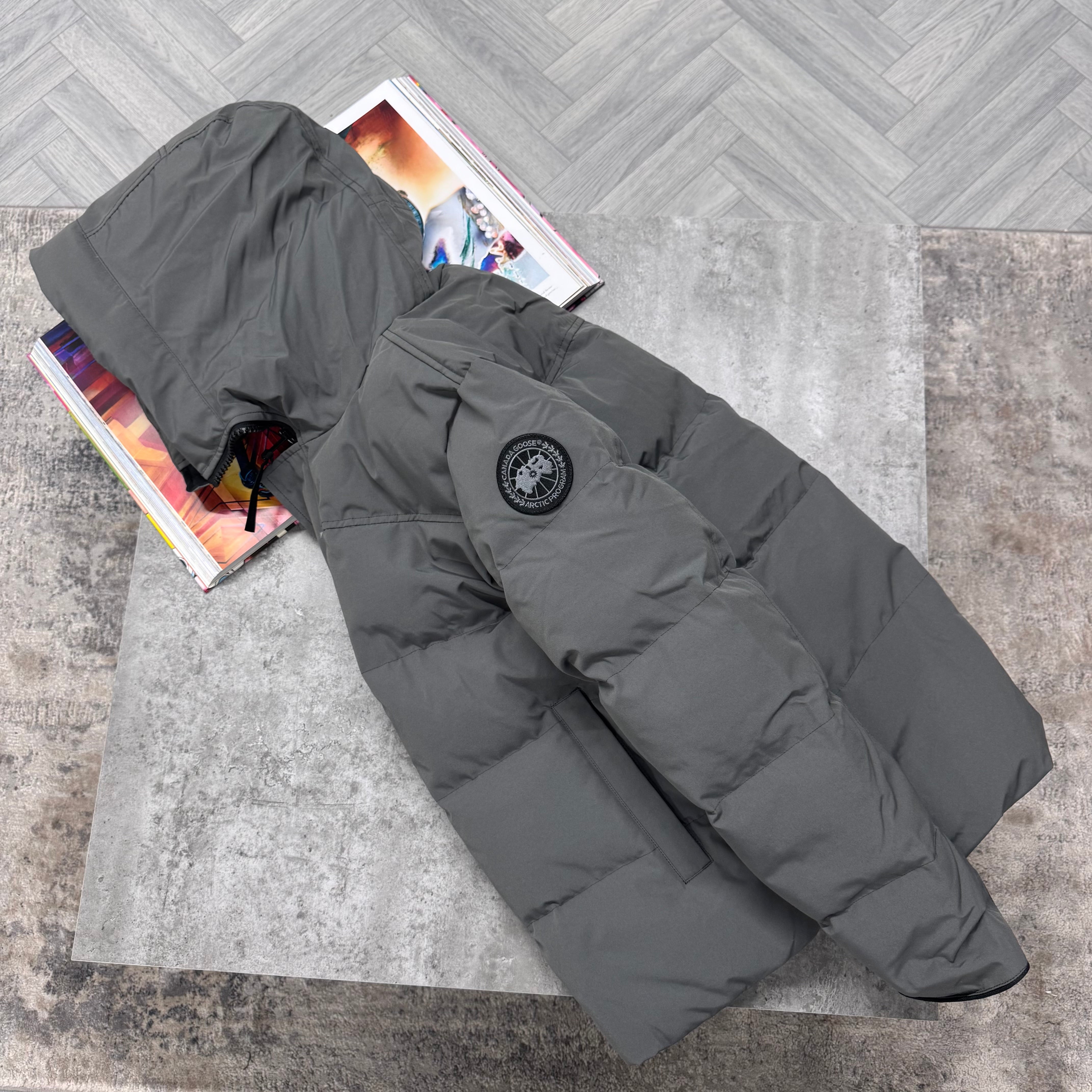 CG BLACK BADGE MACMILLAN COAT - CHARCOAL