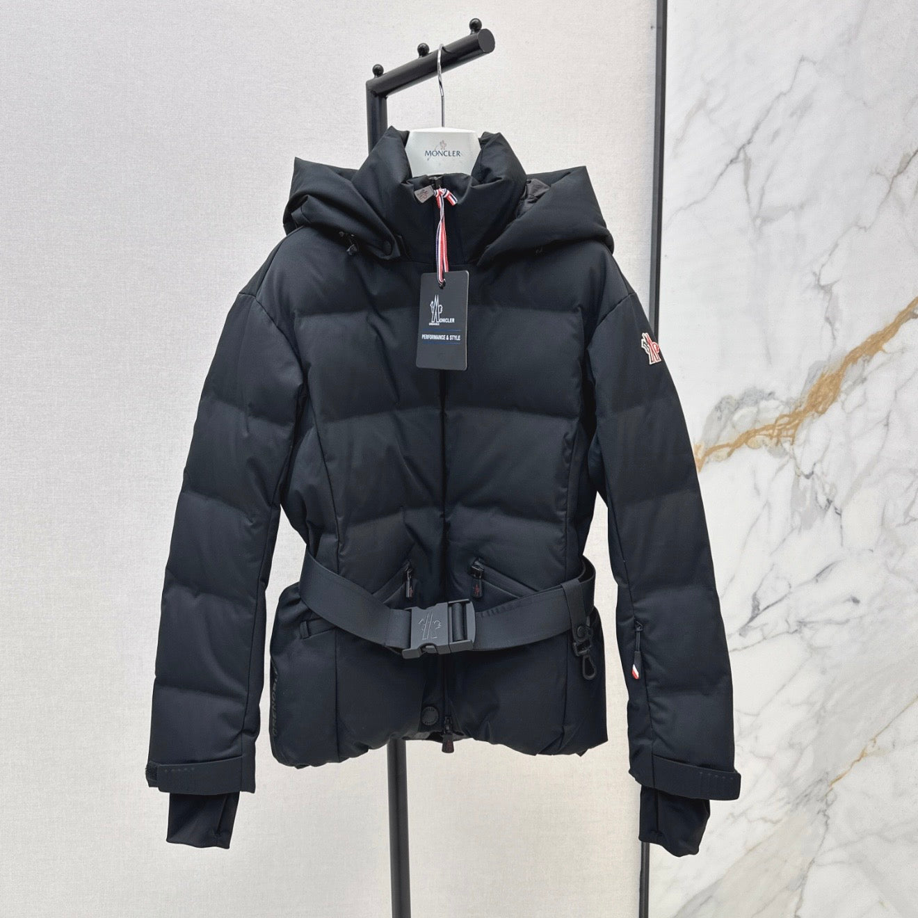 (PRE ORDER) MNCLR GRENOBLE COAT - BLACK