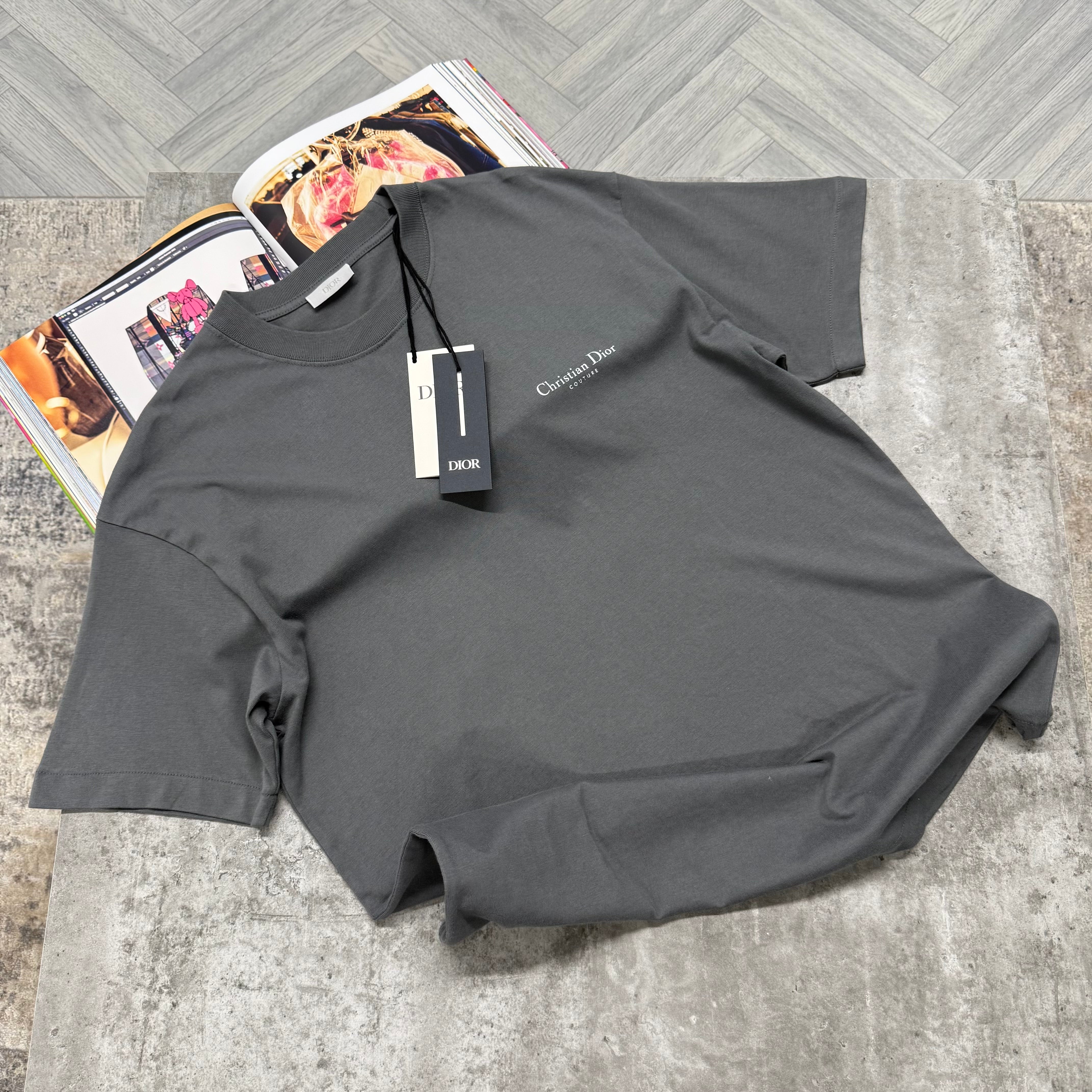 CD LILY T SHIRT - CHARCOAL