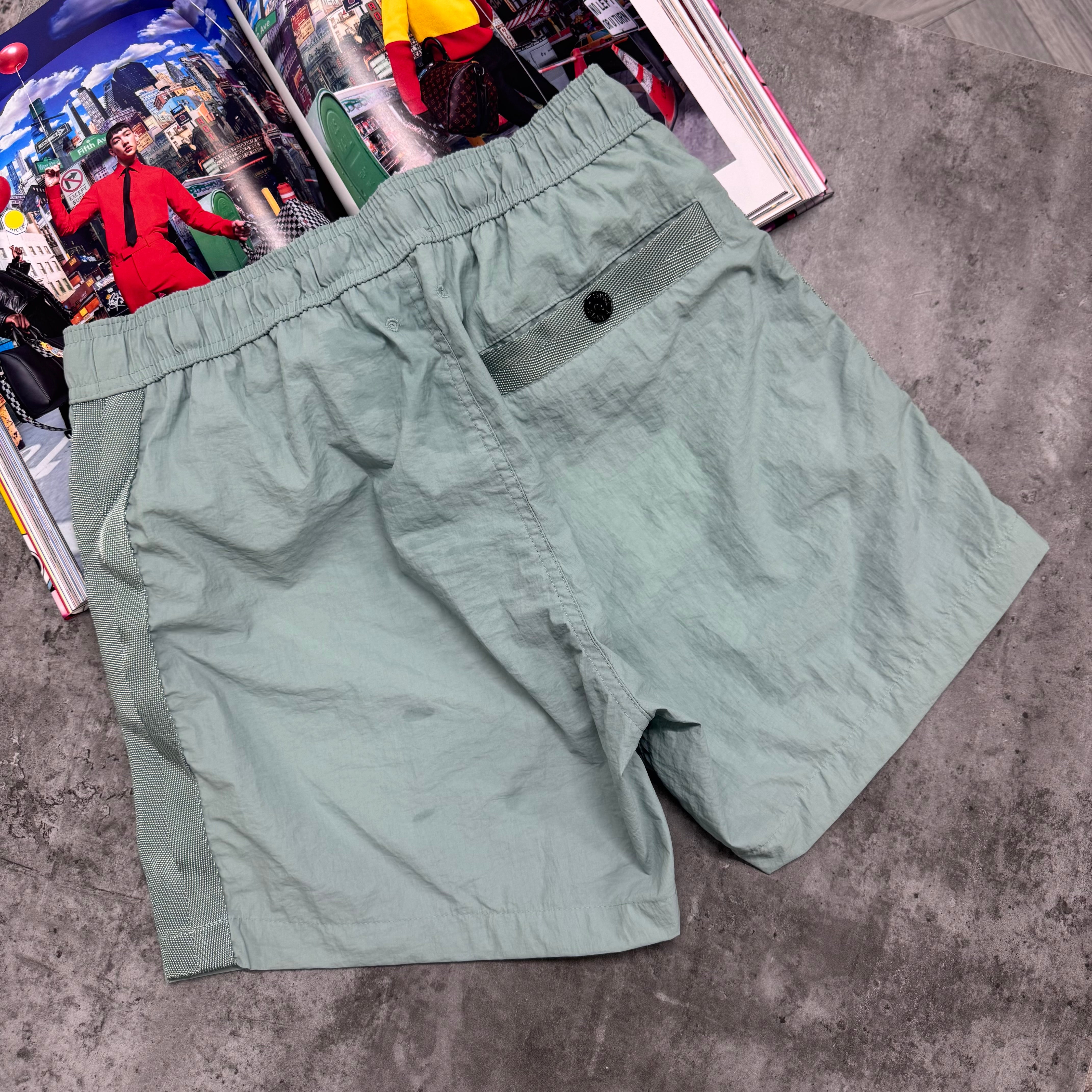 SI SQUARE BADGE SWIMS - MINT