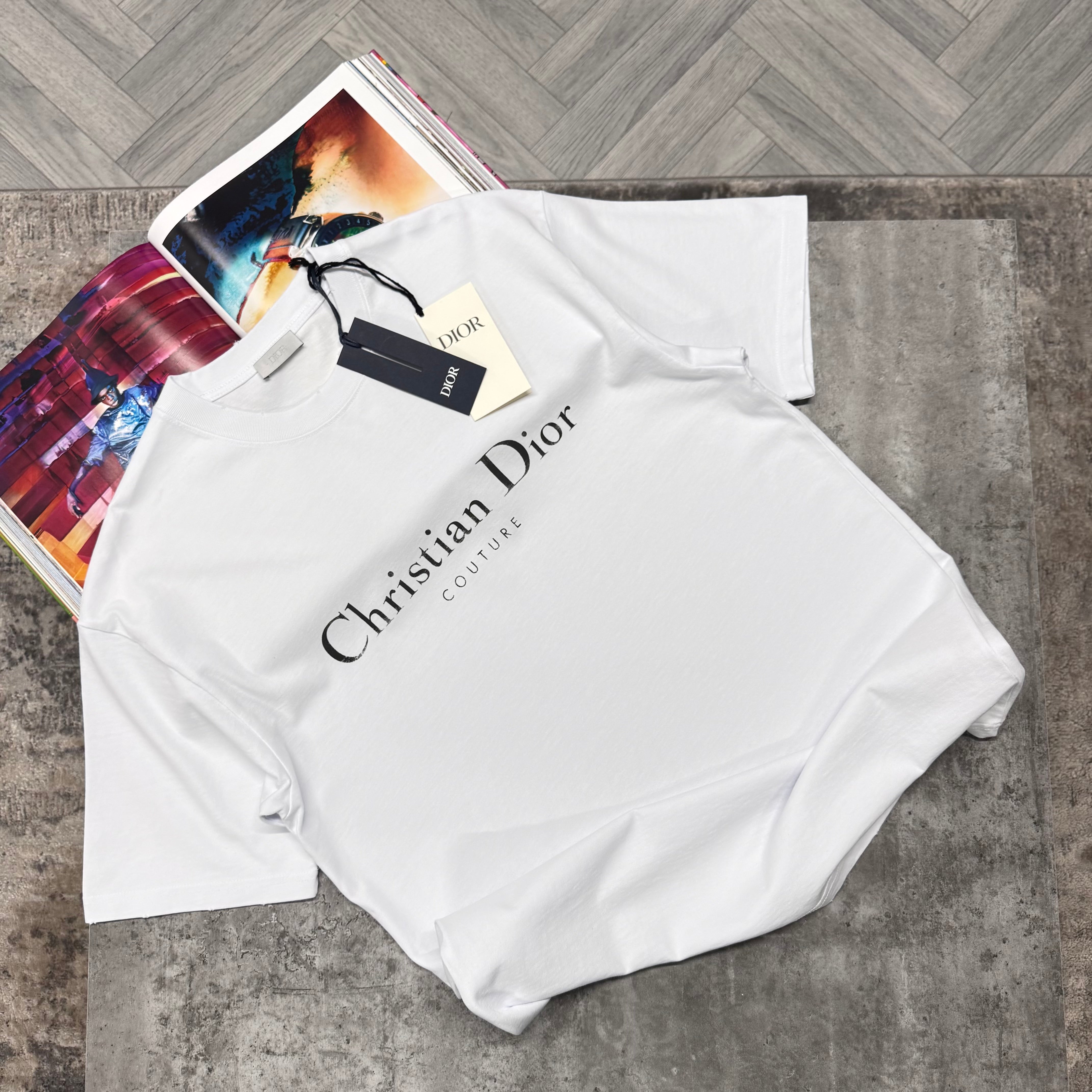 CD COUTURE T SHIRT - WHITE