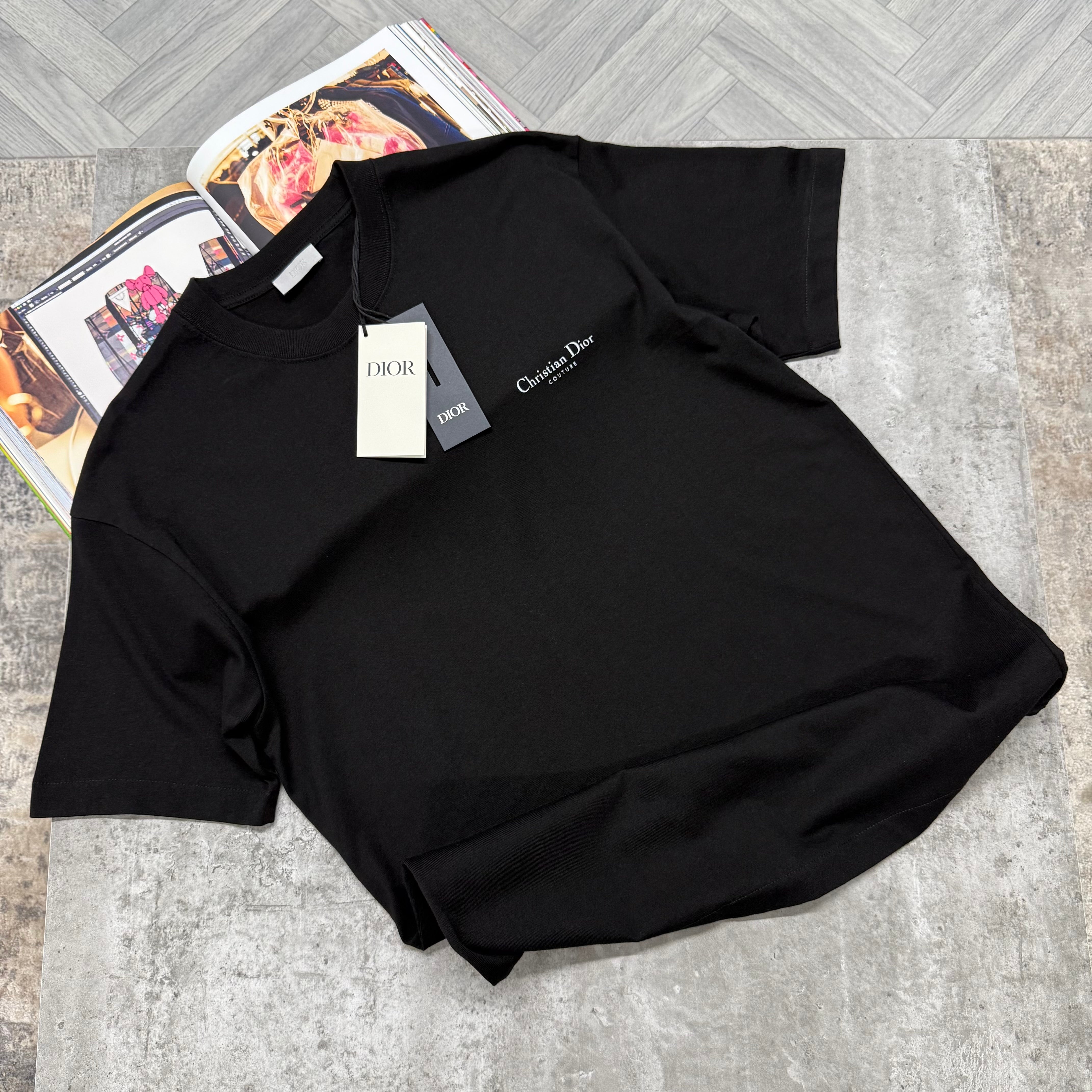 CD LILY T SHIRT - BLACK