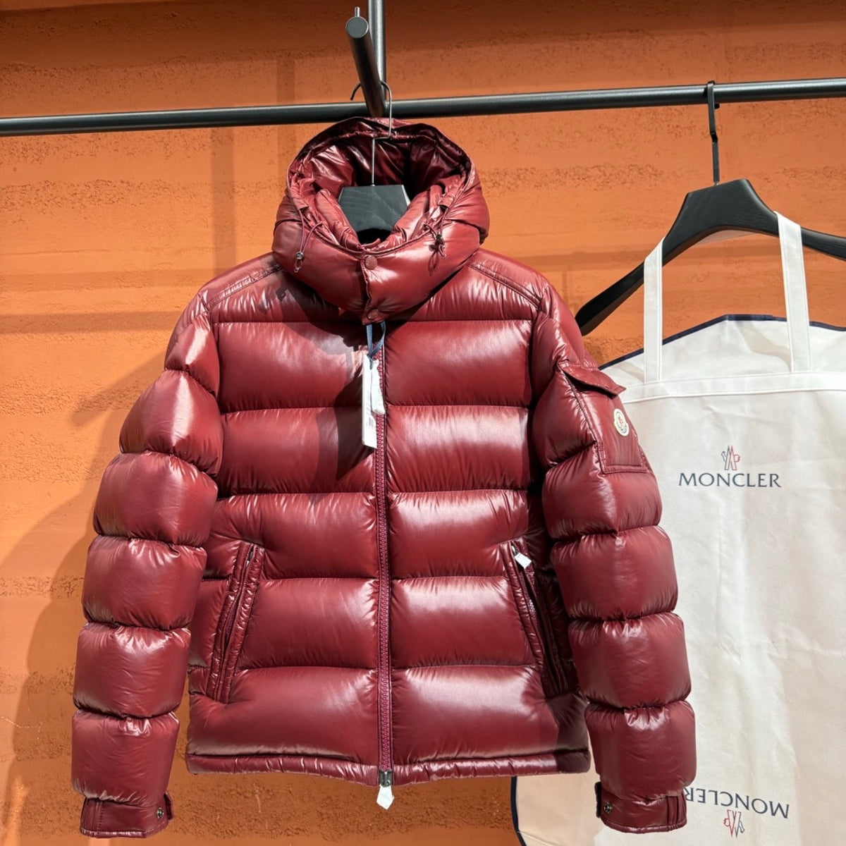 (PRE ORDER) MNCLR MAYA COAT - RED