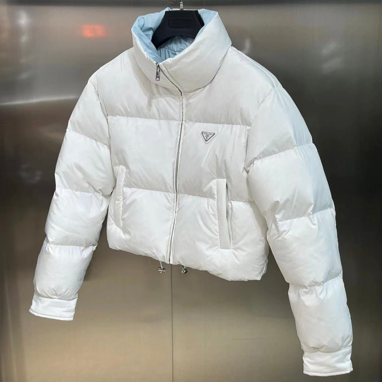 (PRE ORDER) PDA PUFFER COAT - WHITE