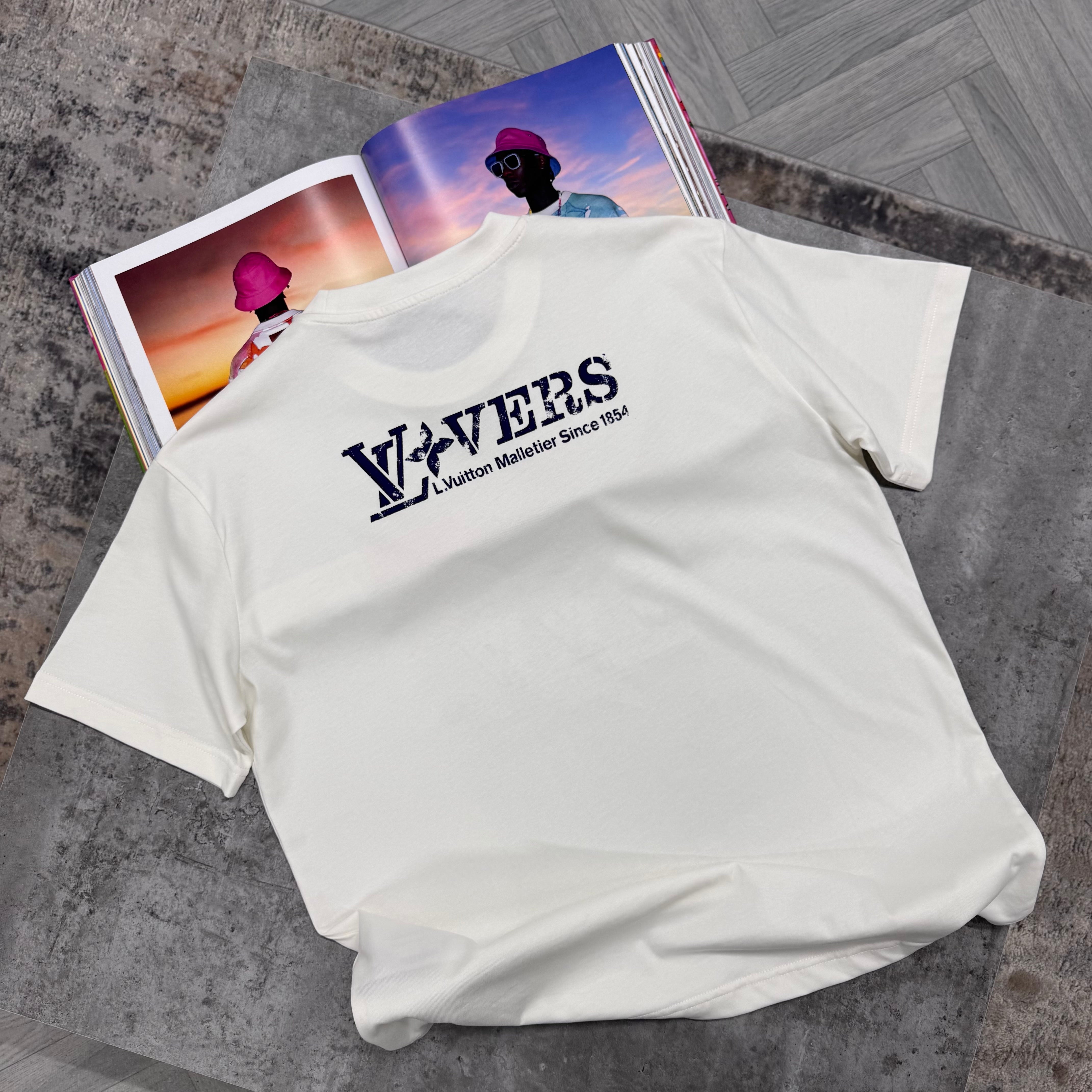 LVE LOVERS T SHIRT - WHITE