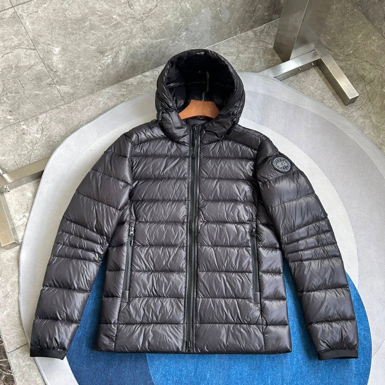 (PRE ORDER) CG CROFTON BLACK BADGE COAT - BLACK