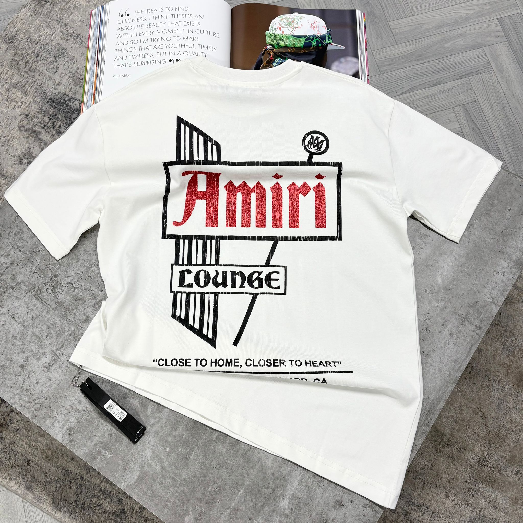 AM T SHIRT - WHITE