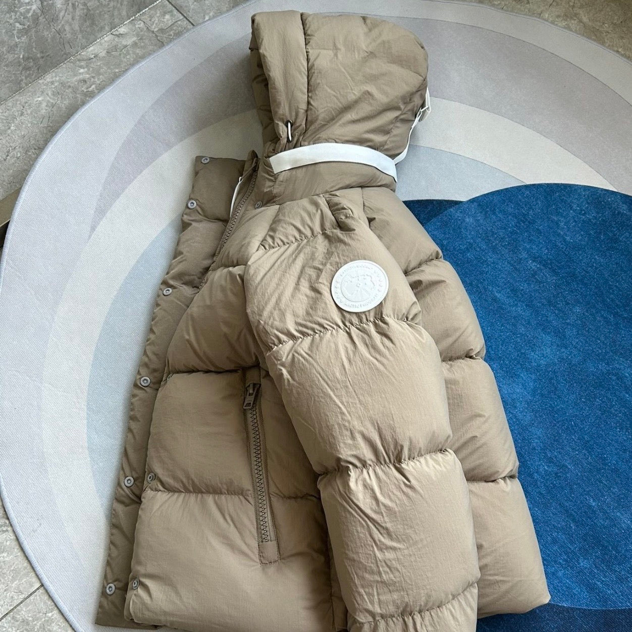 (PRE ORDER) CG JUNCTION PARKA - GREY, WHITE, SAND & BEIGE TAUPE