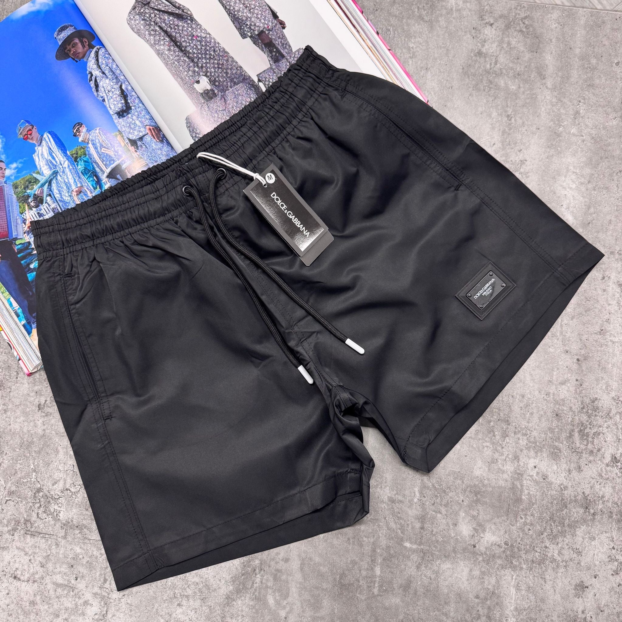 D&G SWIM SHORTS - BLACK