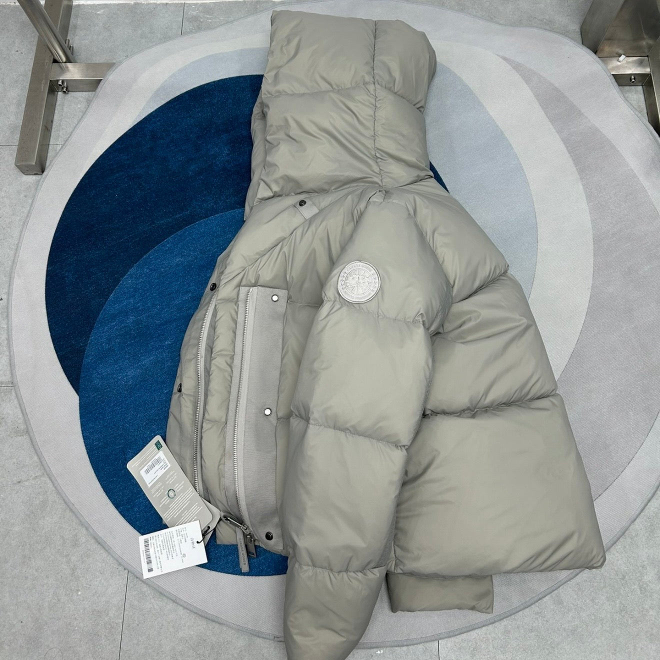 (PRE ORDER) CG RHODA COAT - BLACK & TAUPE