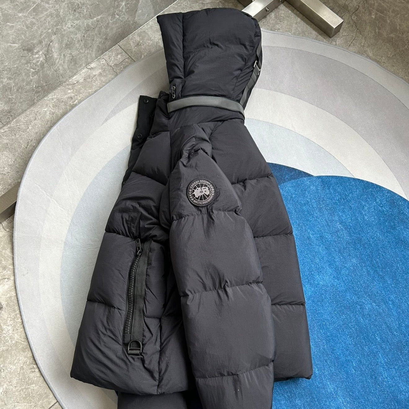 (PRE ORDER) CG BLACK BADGE JUNCTION PARKA - WHITE, BLACK & KHAKI