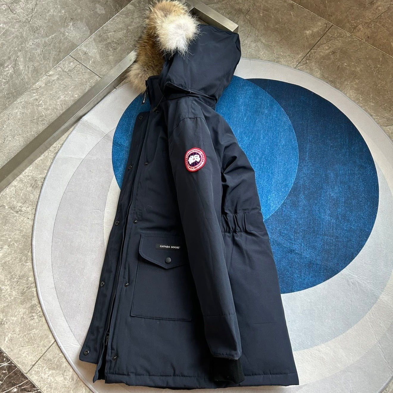 (PRE ORDER) CG TRILLIUM PARKER COAT - NAVY