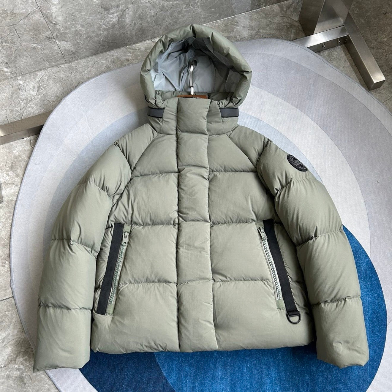 (PRE ORDER) CG BLACK BADGE JUNCTION PARKA - WHITE, BLACK & KHAKI