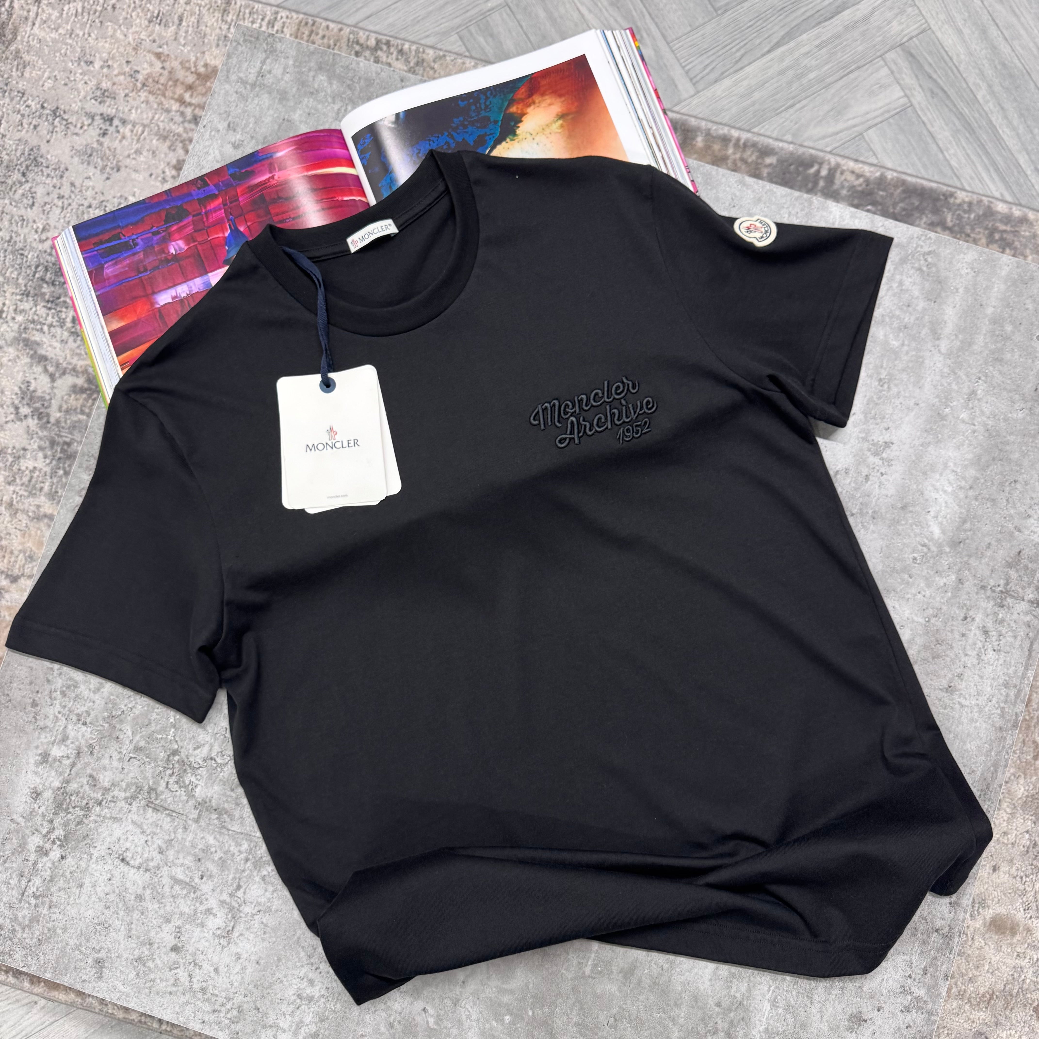 MNCLR ARCHIVE T SHIRT - BLACK