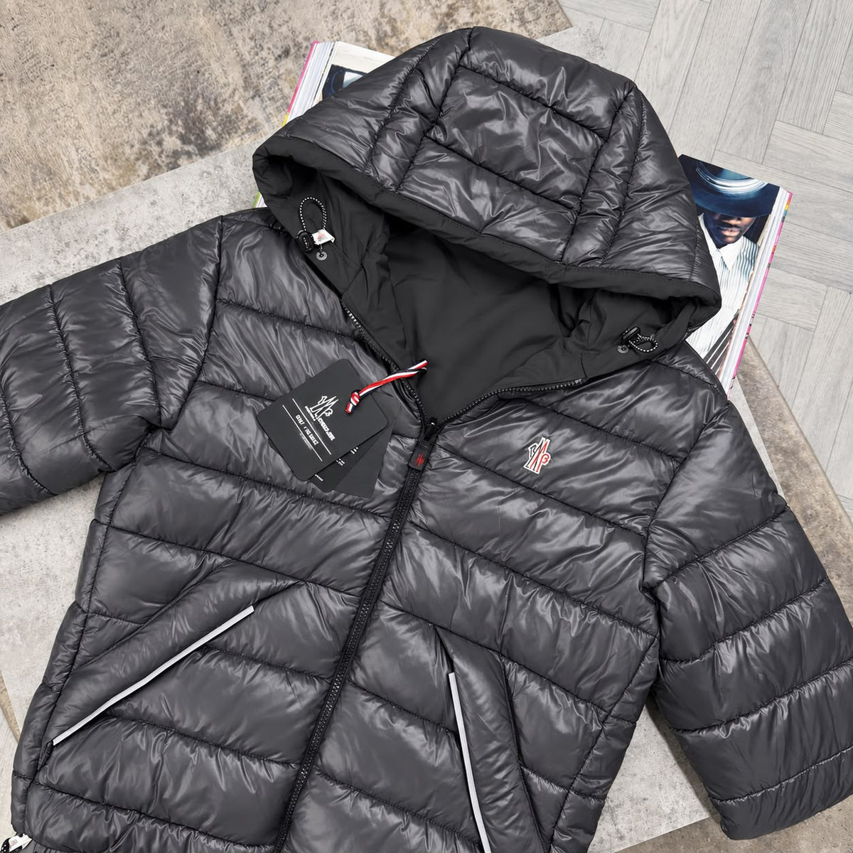 MNCLR BERGUN REVERSIBLE COAT - CHARCOAL
