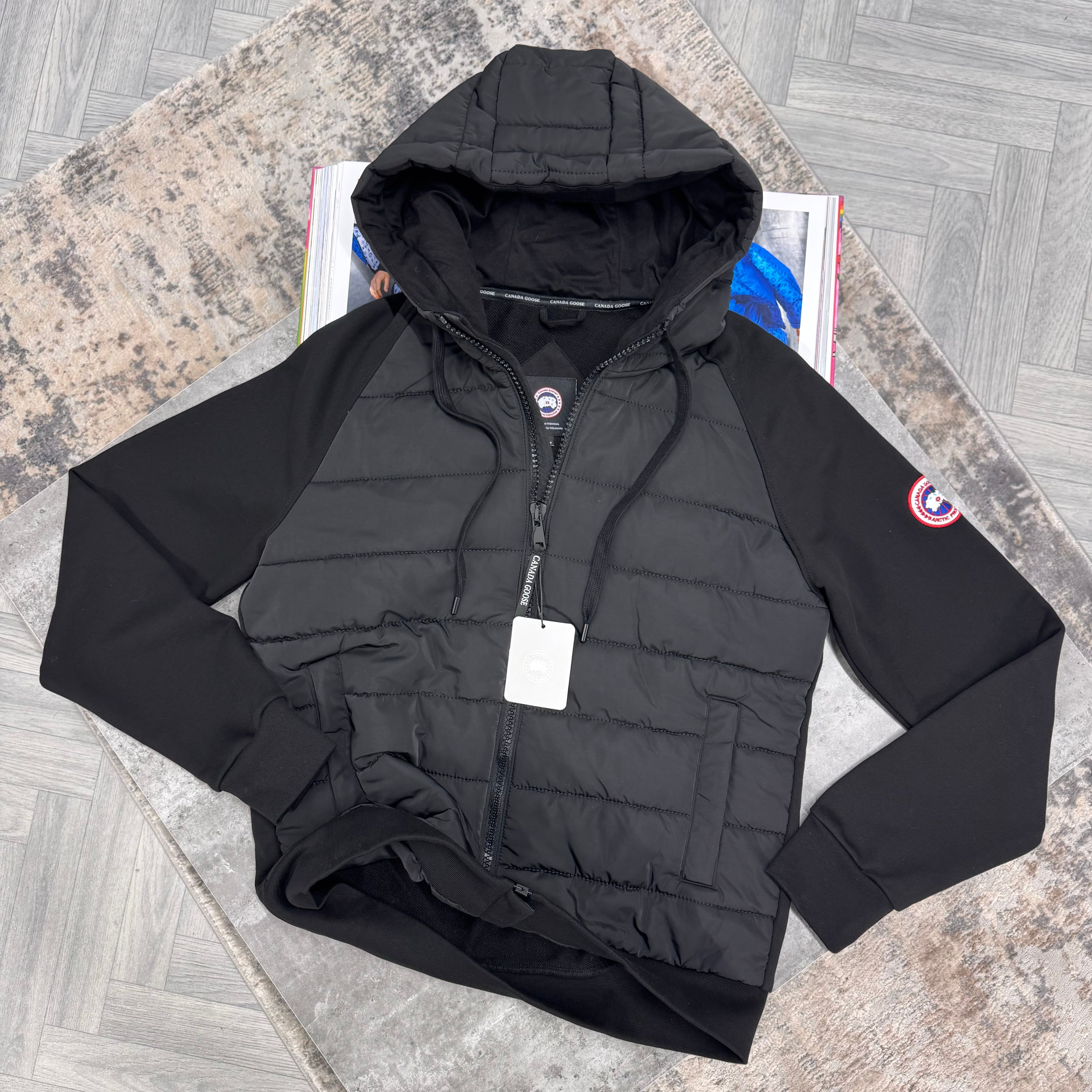 CG HYBRIDGE HURON ZIP JACKET - BLACK