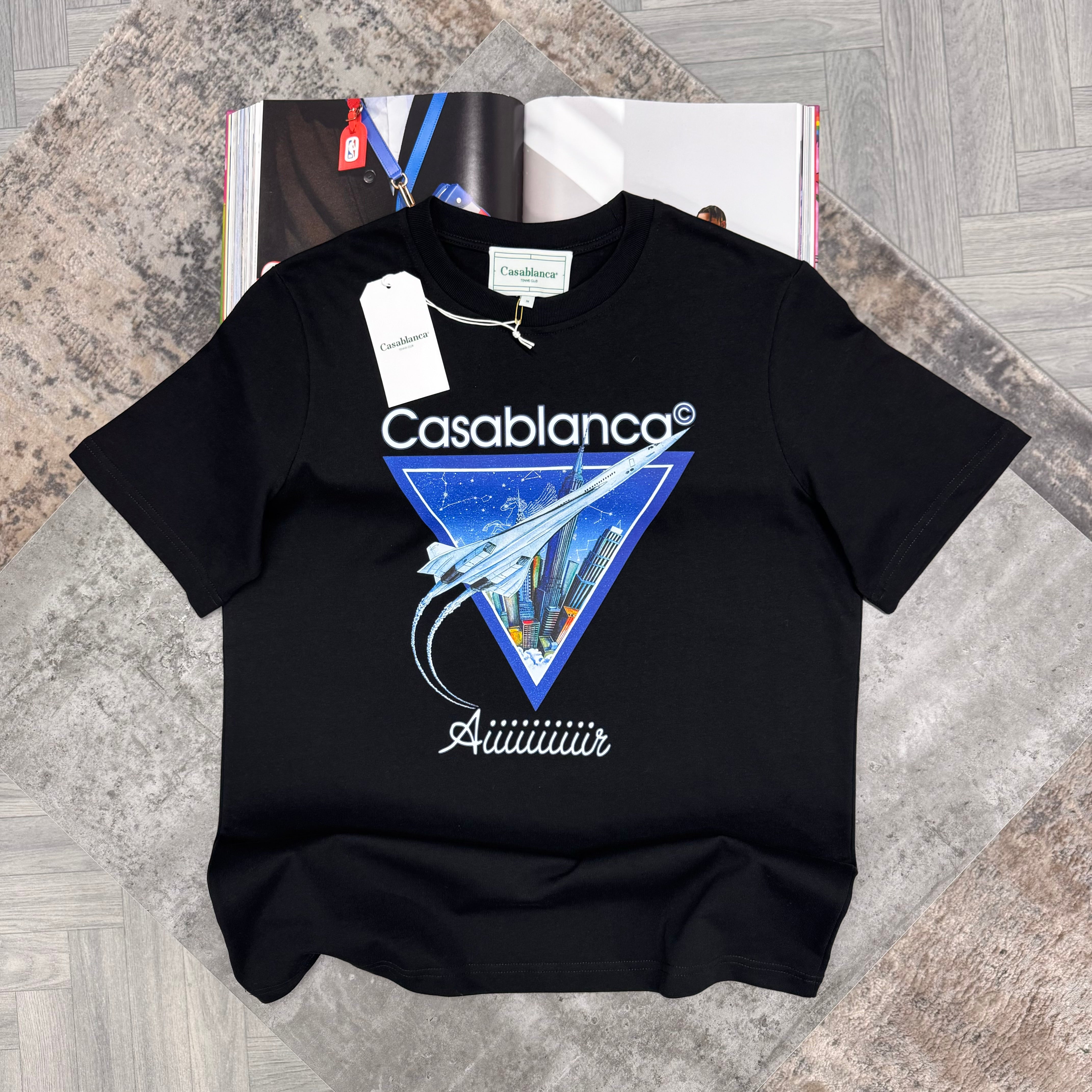 CASA AIR T SHIRT - BLACK